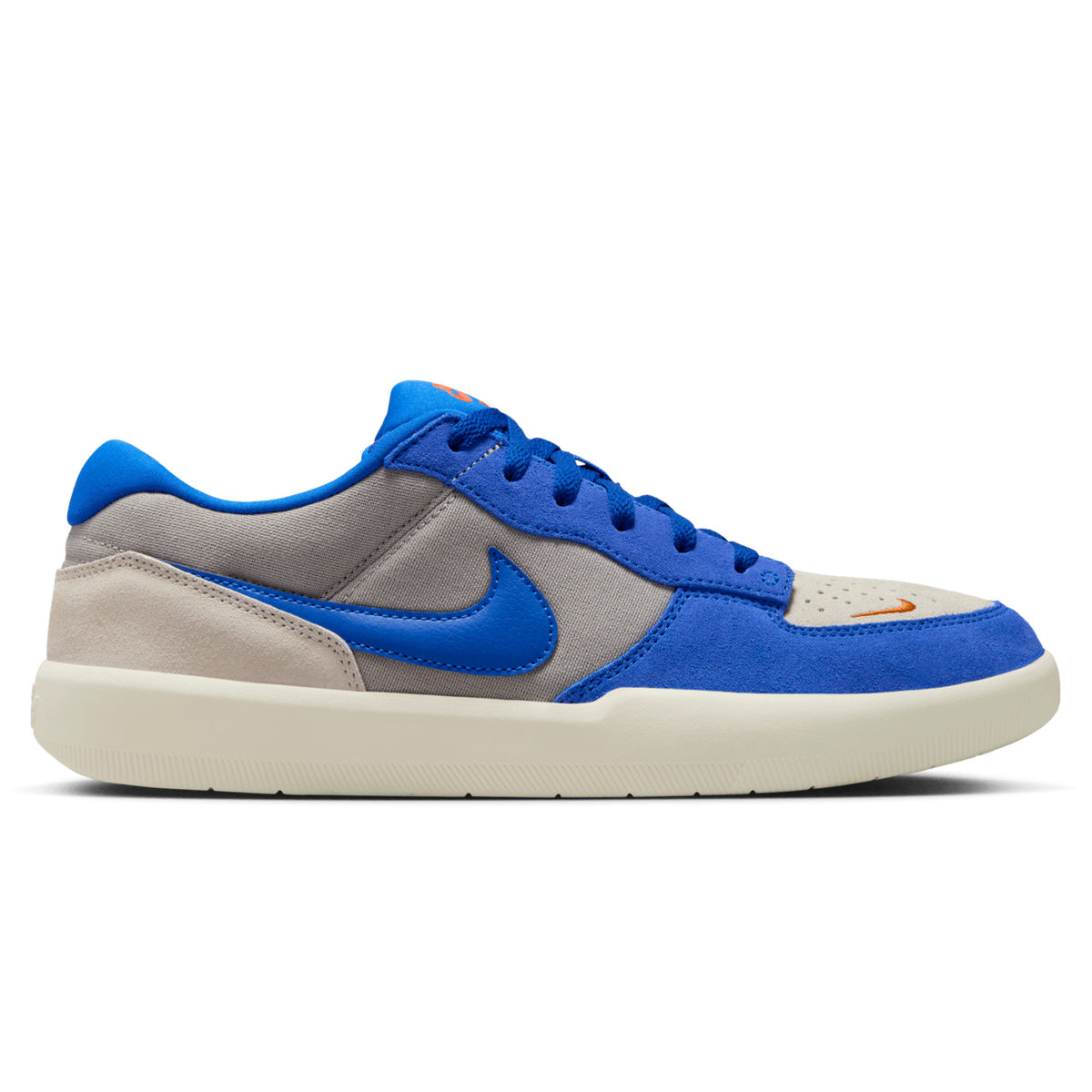 Nike SB Force 58 Skateboard Shoe - College Grey/Racer Blue-Lite Orewoo
