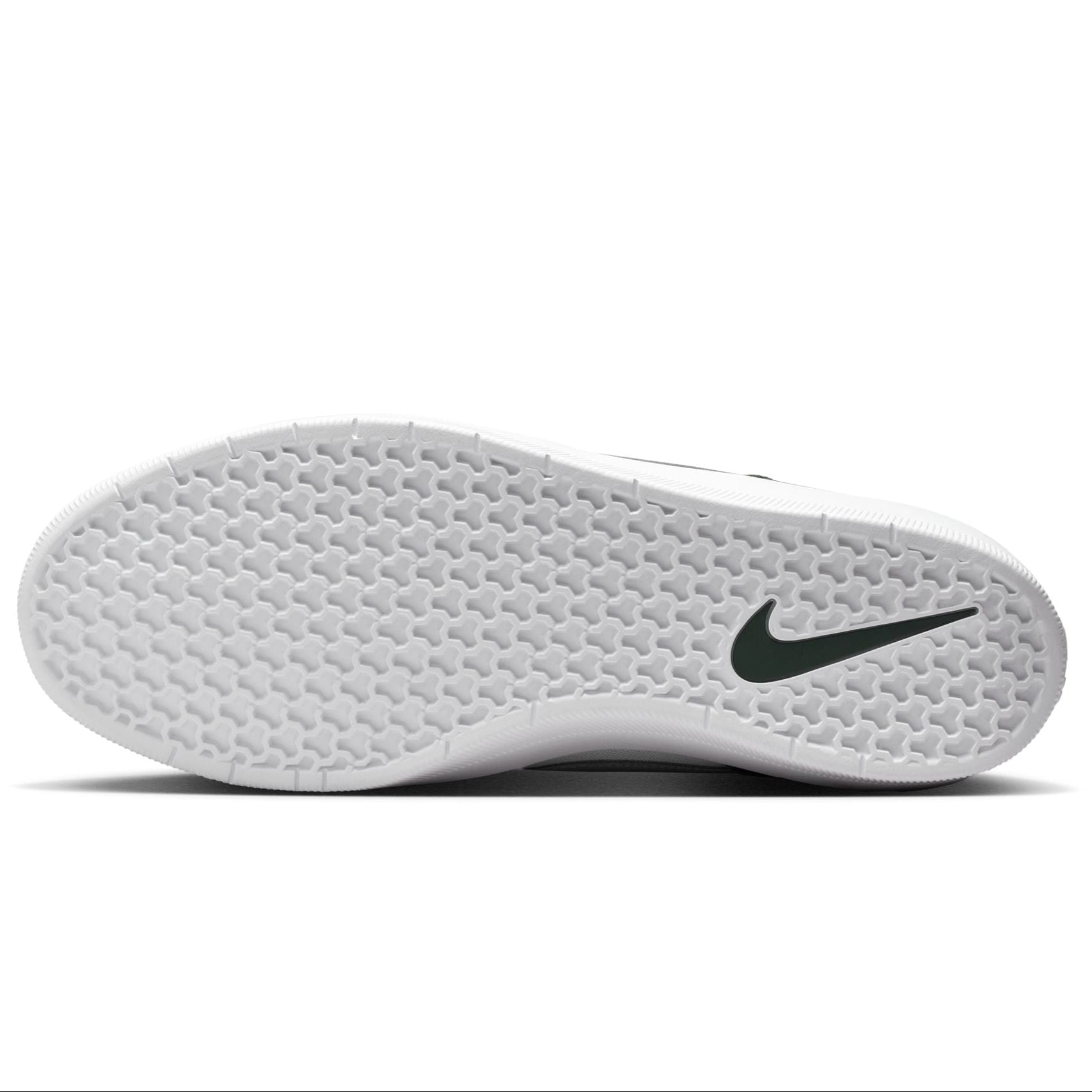 Silver/Fir Force 58 Nike SB Skate Shoe Bottom