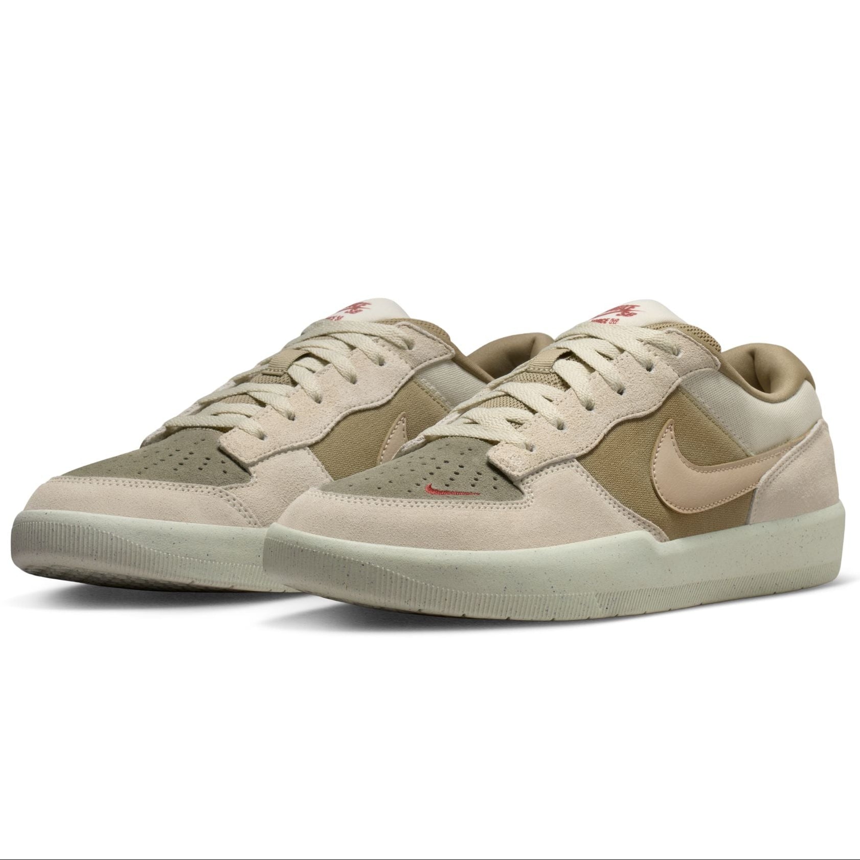 Coconut Milk Force 58 Nike SB Skate Shoe Front