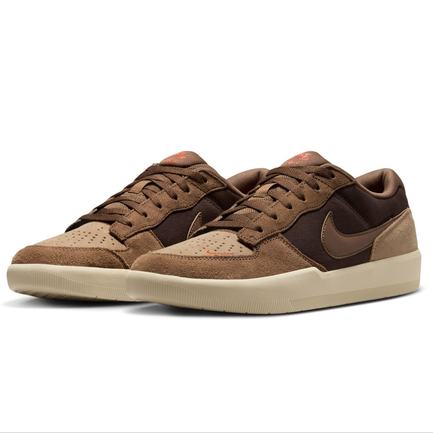 Baroque Brown Force 58 Nike SB Skate Shoe Front
