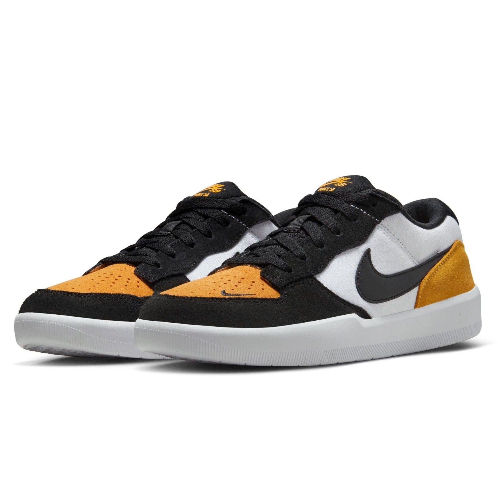 University Gold Force 58 Nike SB Skate Shoe Front