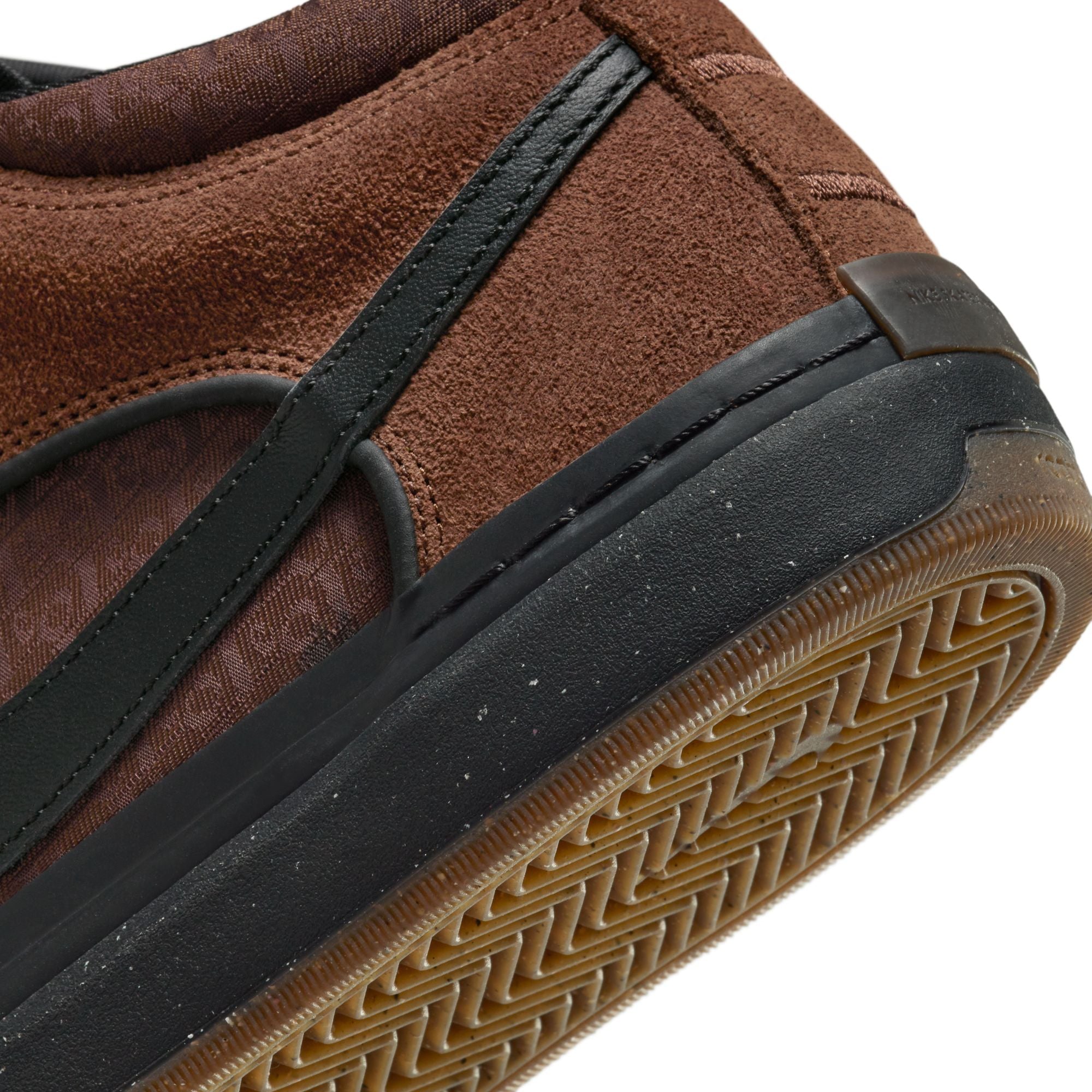 Cacao Wow Leo Baker React Nike SB Skate Shoe Back