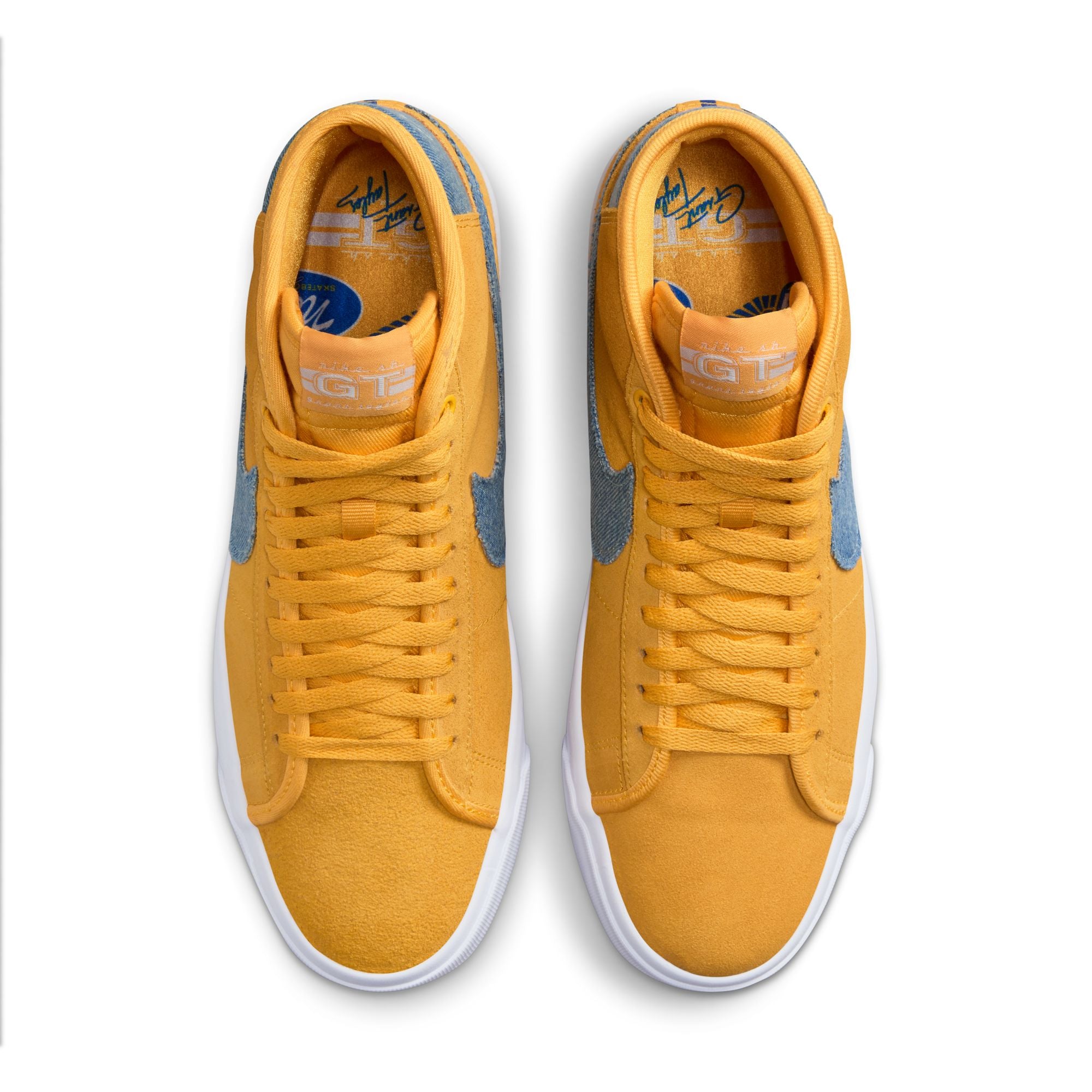 GT Pro Blazer Mid Nike SB Skate Shoe Top