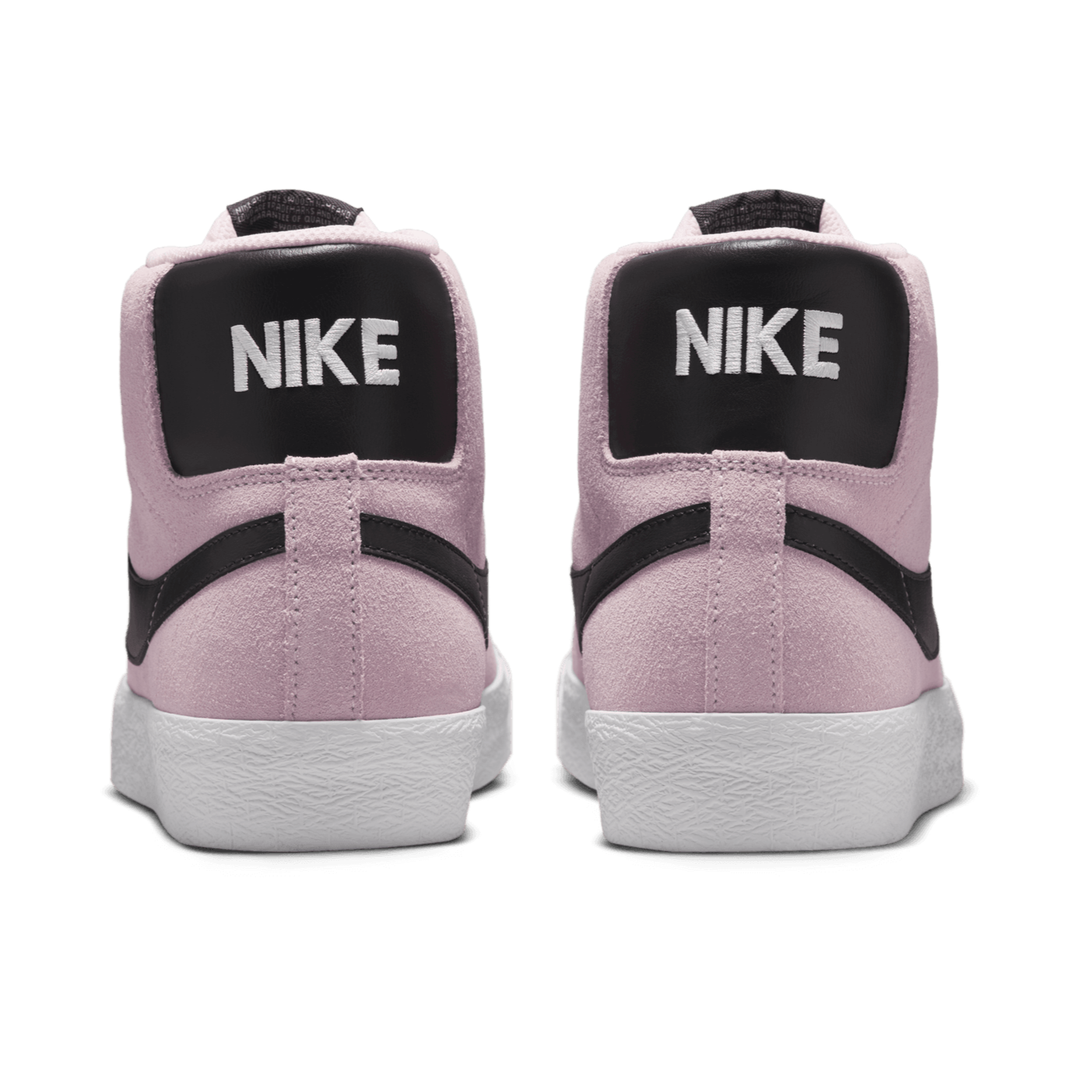 Pink Foam Blazer Mid Nike SB Skate Shoe Back