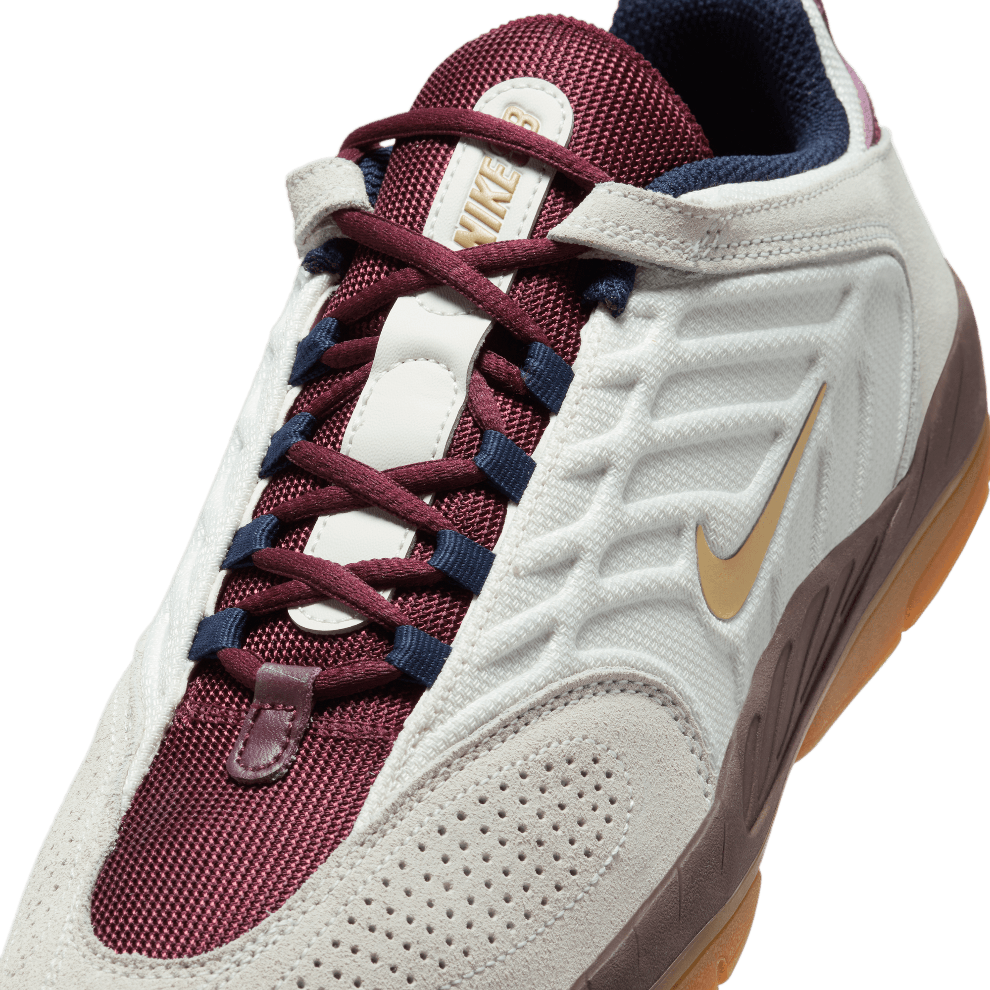 Nike SB Vertebrae Skateboard Shoe - Phantom/Parachute Beige-Burgundy Crush