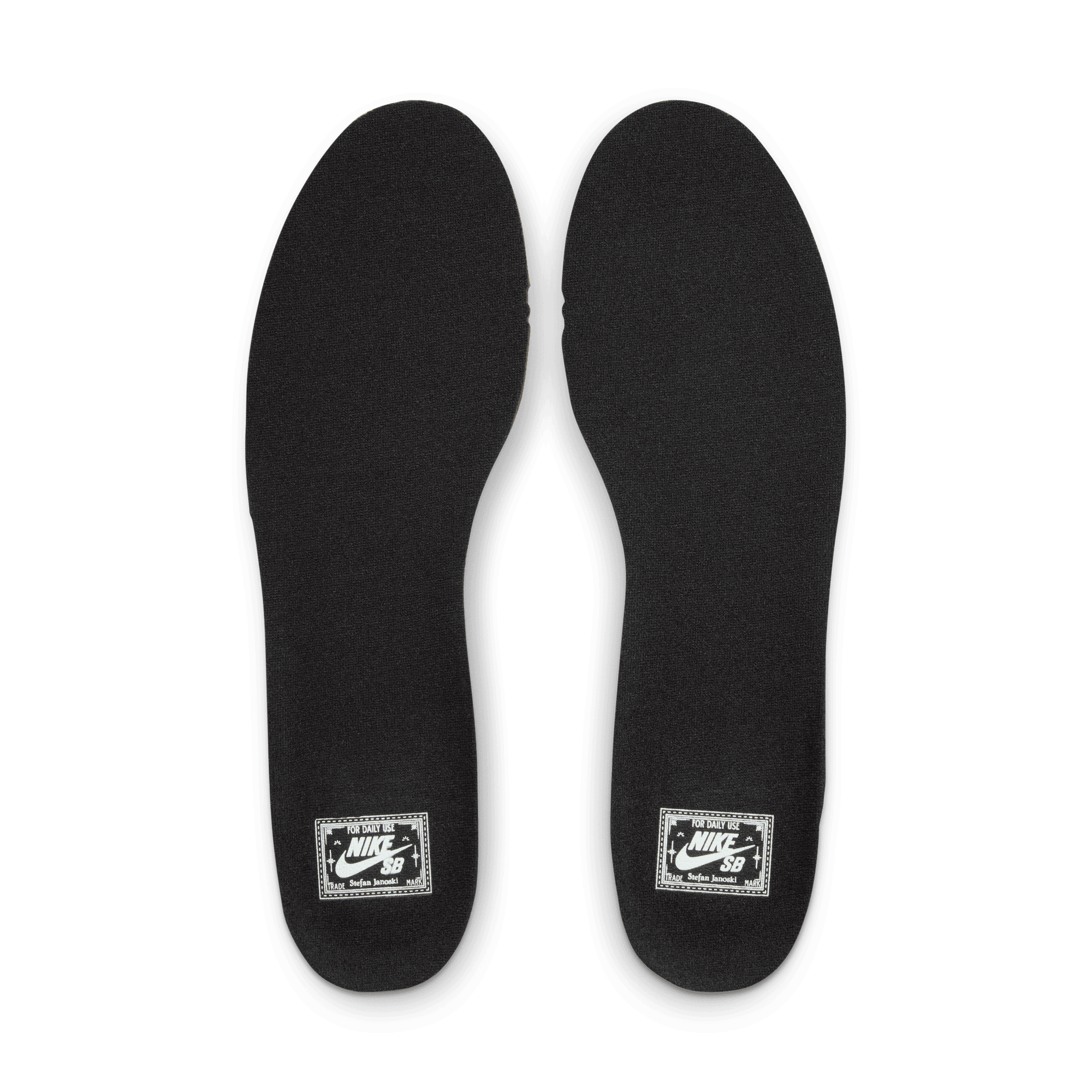 Black/White Janoski OG+ Nike SB Skate Shoe Insoles