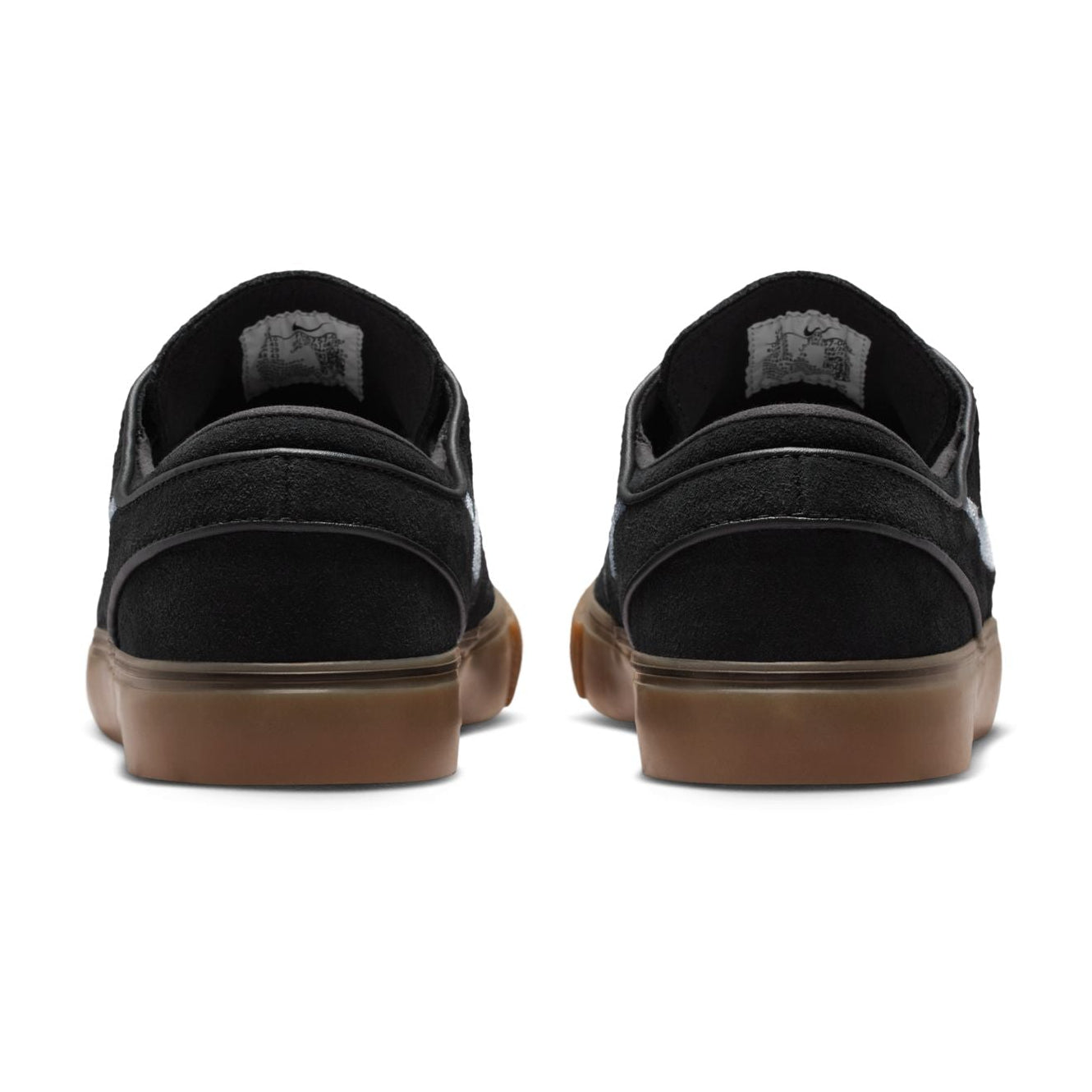 Black/Gum Nike SB Janoski OG+ Skate Shoe Back