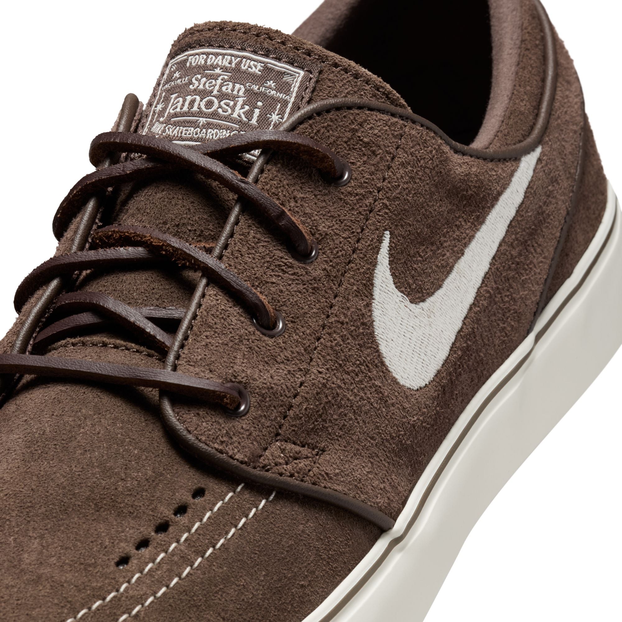 Baroque Brown Janoski OG+ Nike SB Skate Shoe Detail