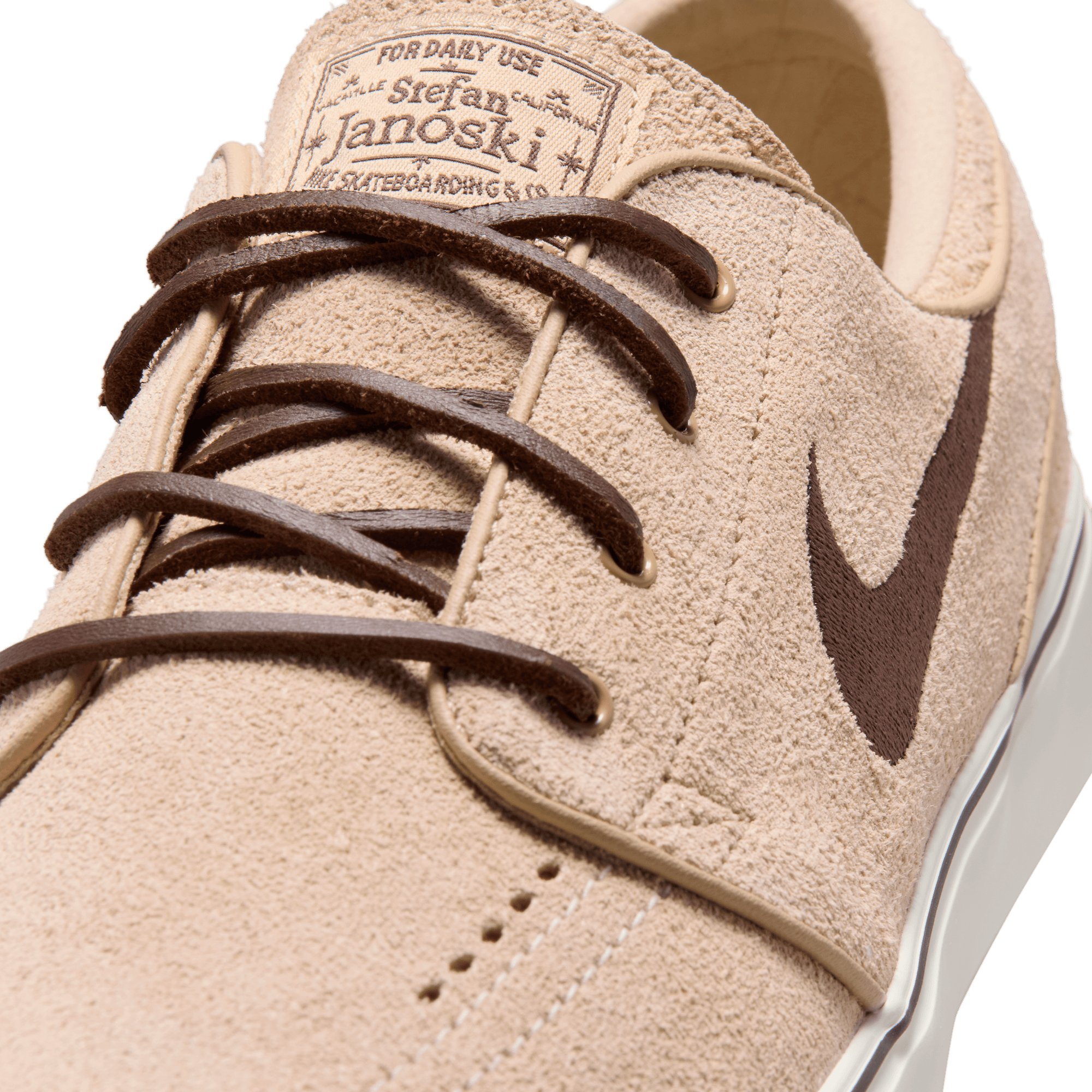 Linen Janoski OG+ Nike SB Skate Shoe Detail