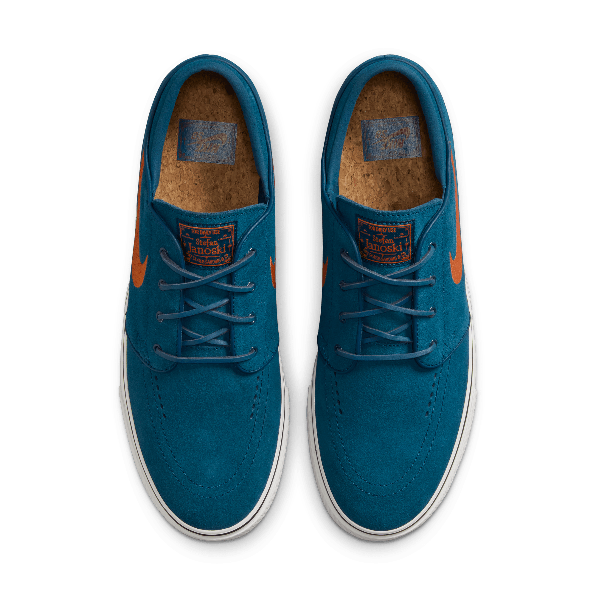 Blue Force Janoski OG+ Nike SB Skate Shoe Top