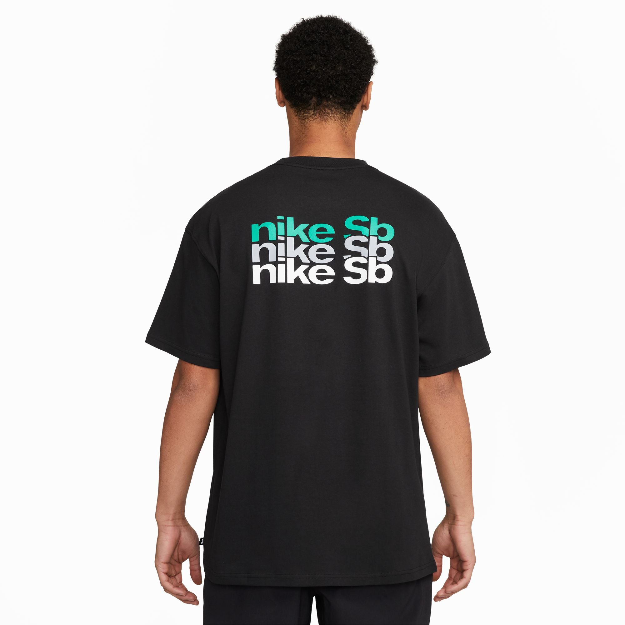 Black Repeat Nike SB T-Shirt Back