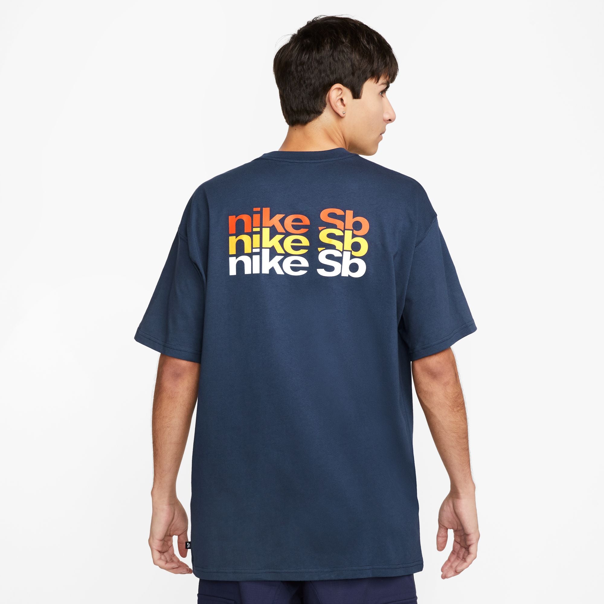 Midnight Navy Repeat Nike SB T-Shirt Back