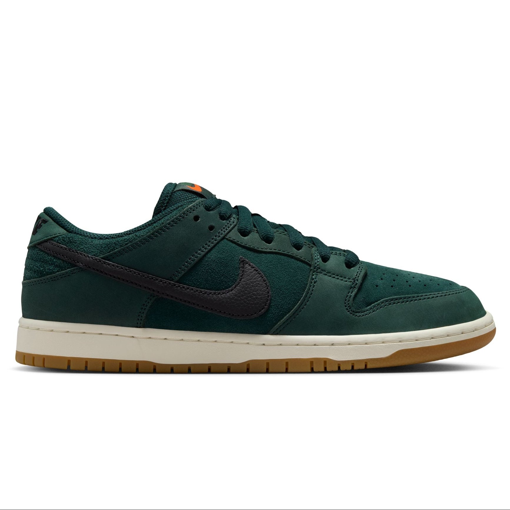 Deep Fir Orange Label Nike SB Dunk Low Skate Shoe