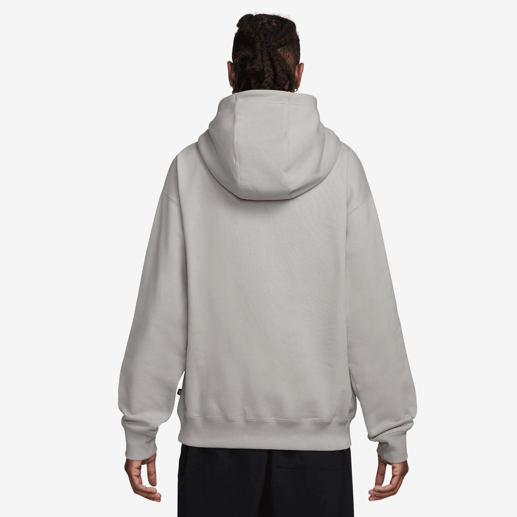 Light Iron Ore Fleece Nike SB Hoodie Back