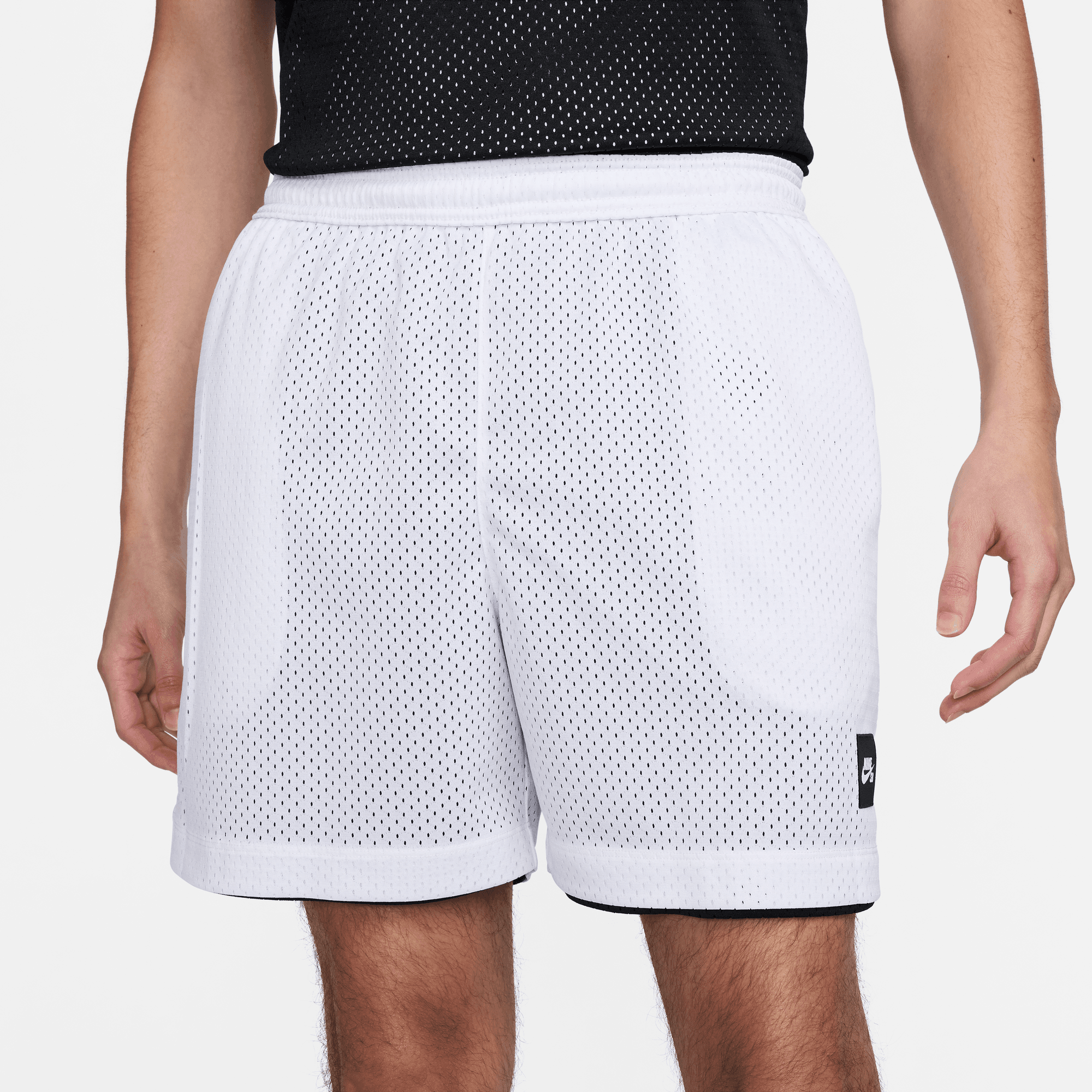 Black/White Reversible Nike SB Basketball Shorts
