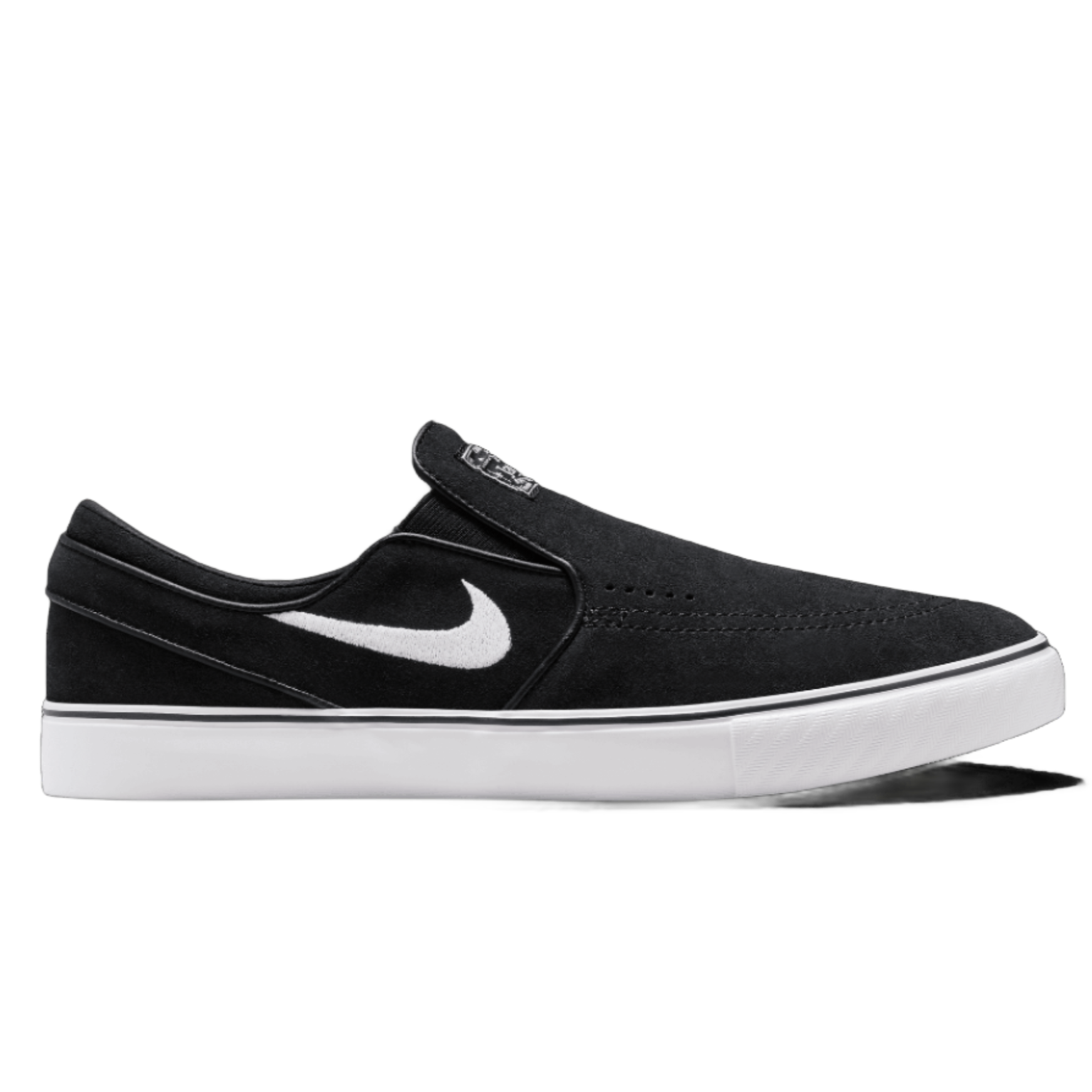 Black/White Janoski+ Nike SB Slip On Shoe