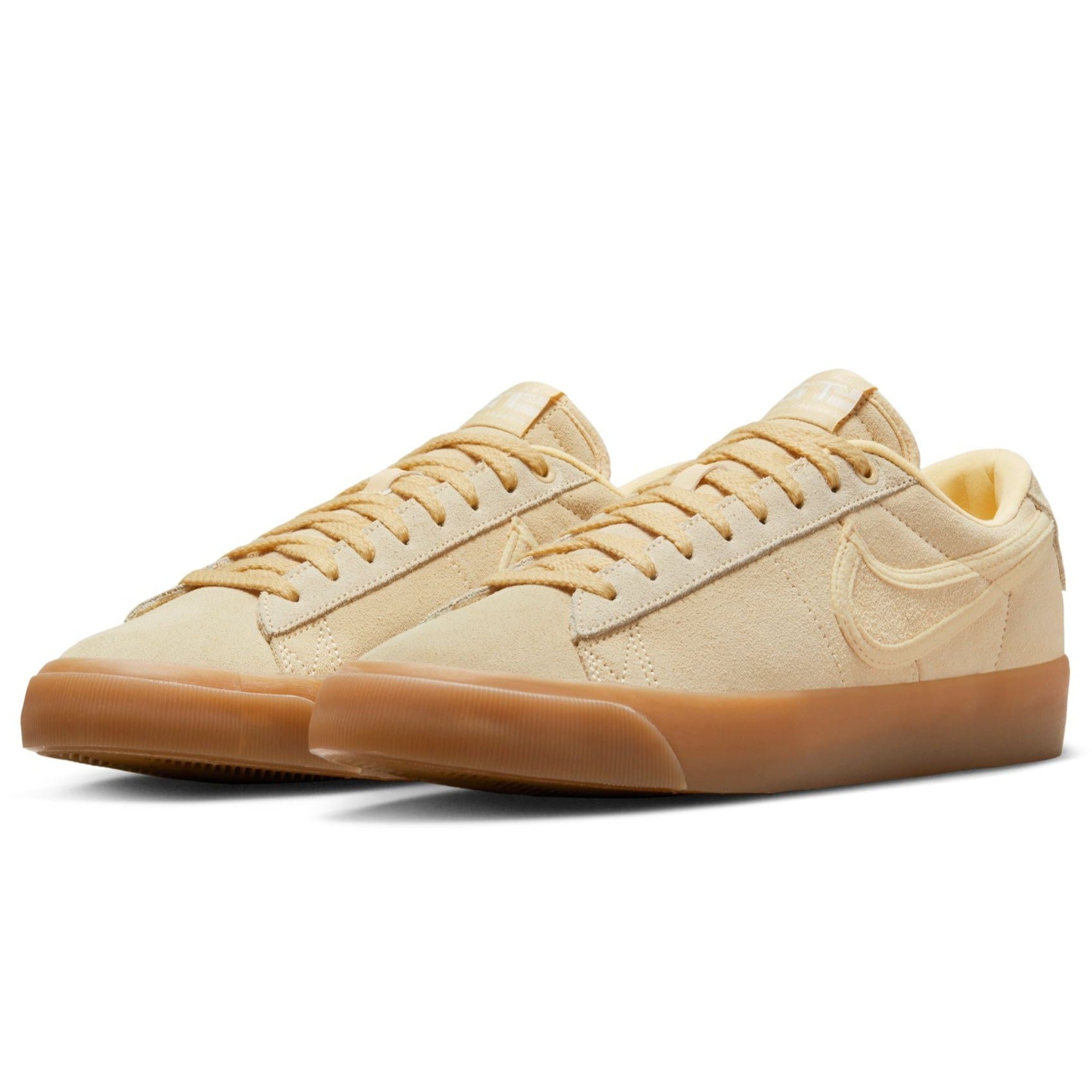 Pale Vanilla Premium GT Blazer Low Nike SB Skate Shoe Front