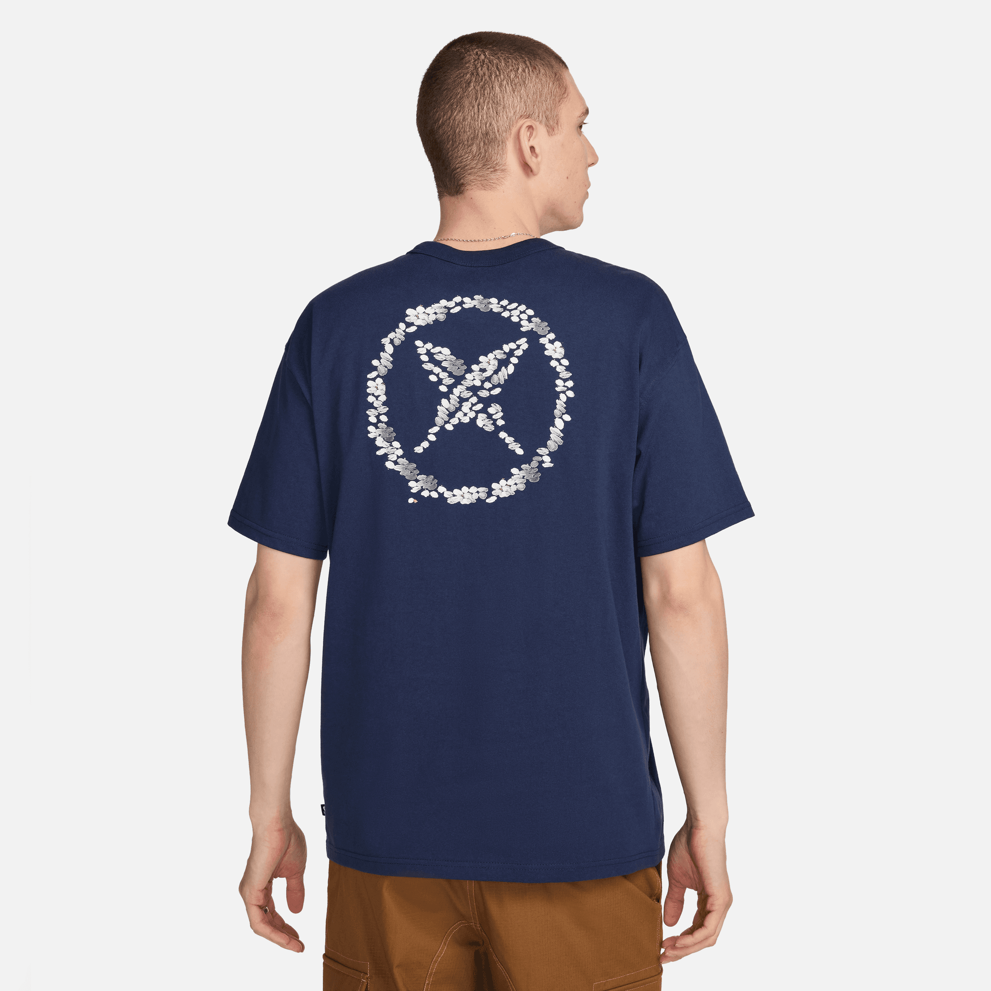 Midnight Navy Yuto Nike SB Tee back