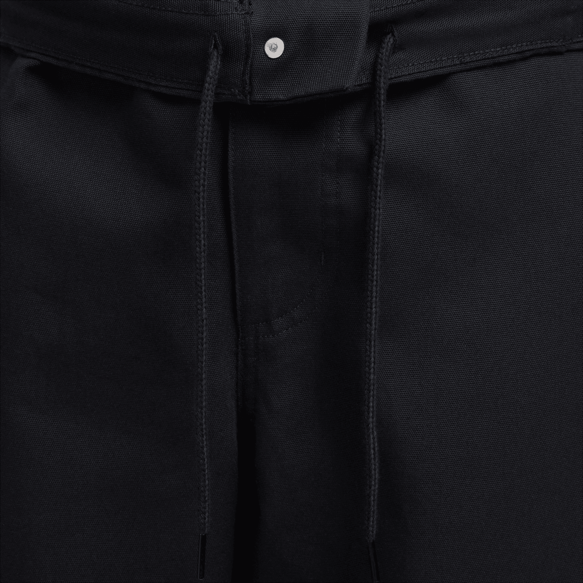 Black Double Knee Nike SB Pants Detail