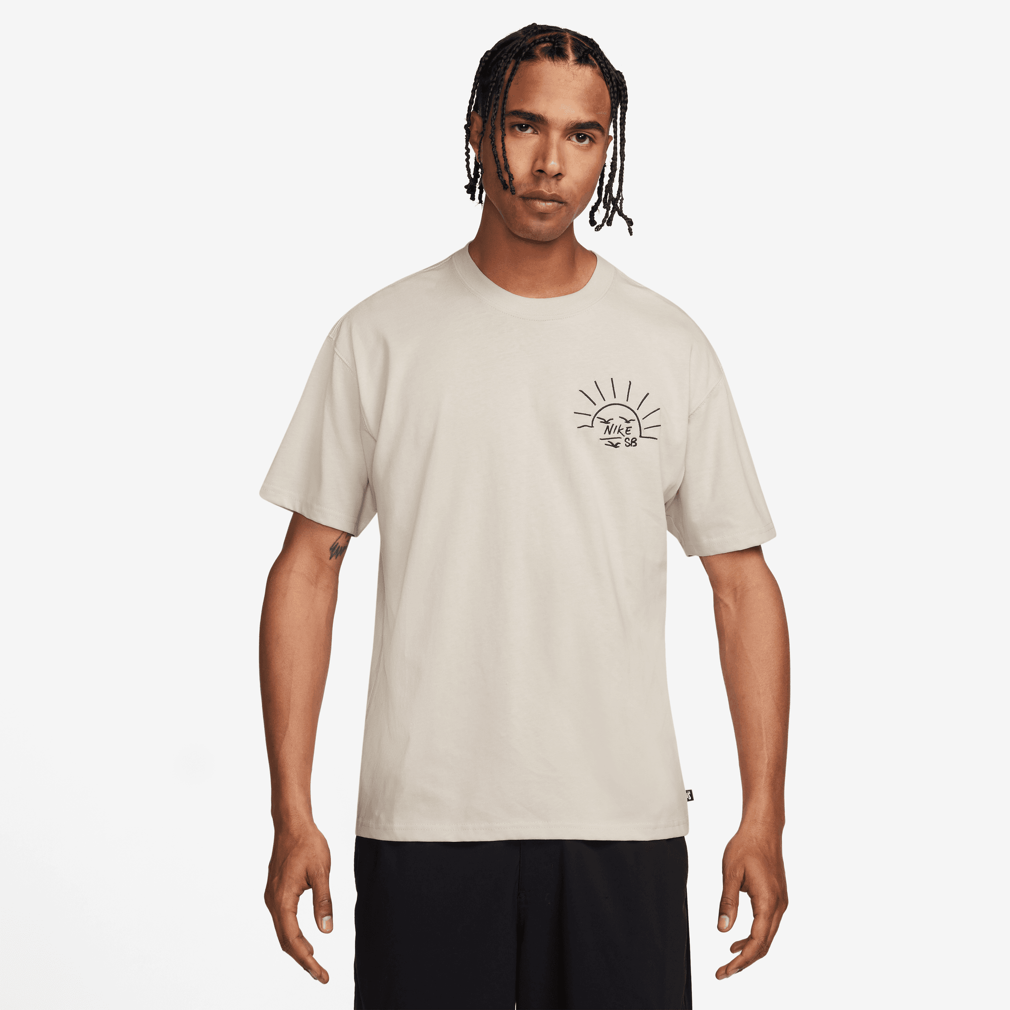 Light Orewood Brown Max90 Train Moniker Nike SB T-Shirt