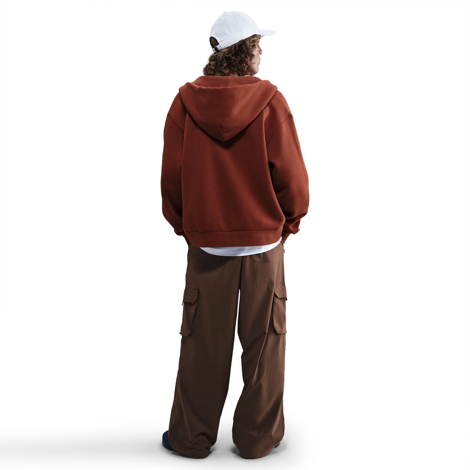 Cinnamon Full Zip Nike SB Hoodie Back