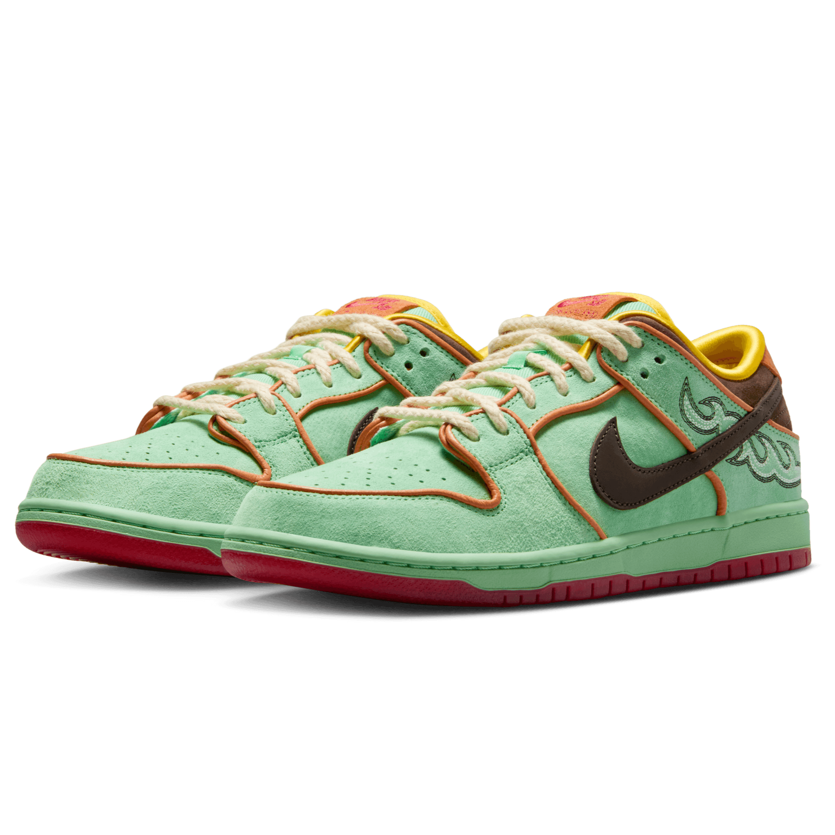 Rodeo Nike SB Dunk Low Skate Shoe Front
