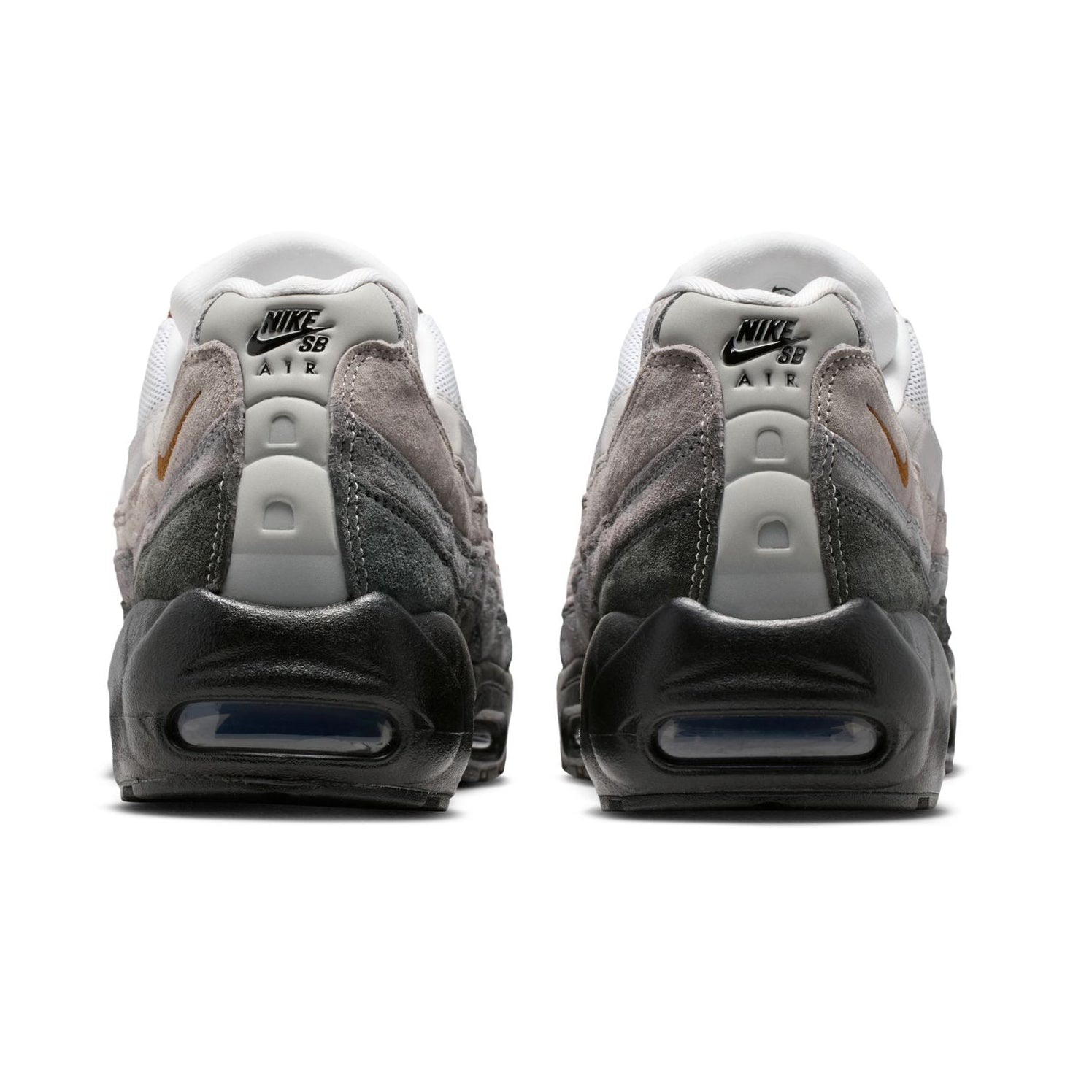 Cacao Wow Air Max 95 Nike SB Skate Shoe back