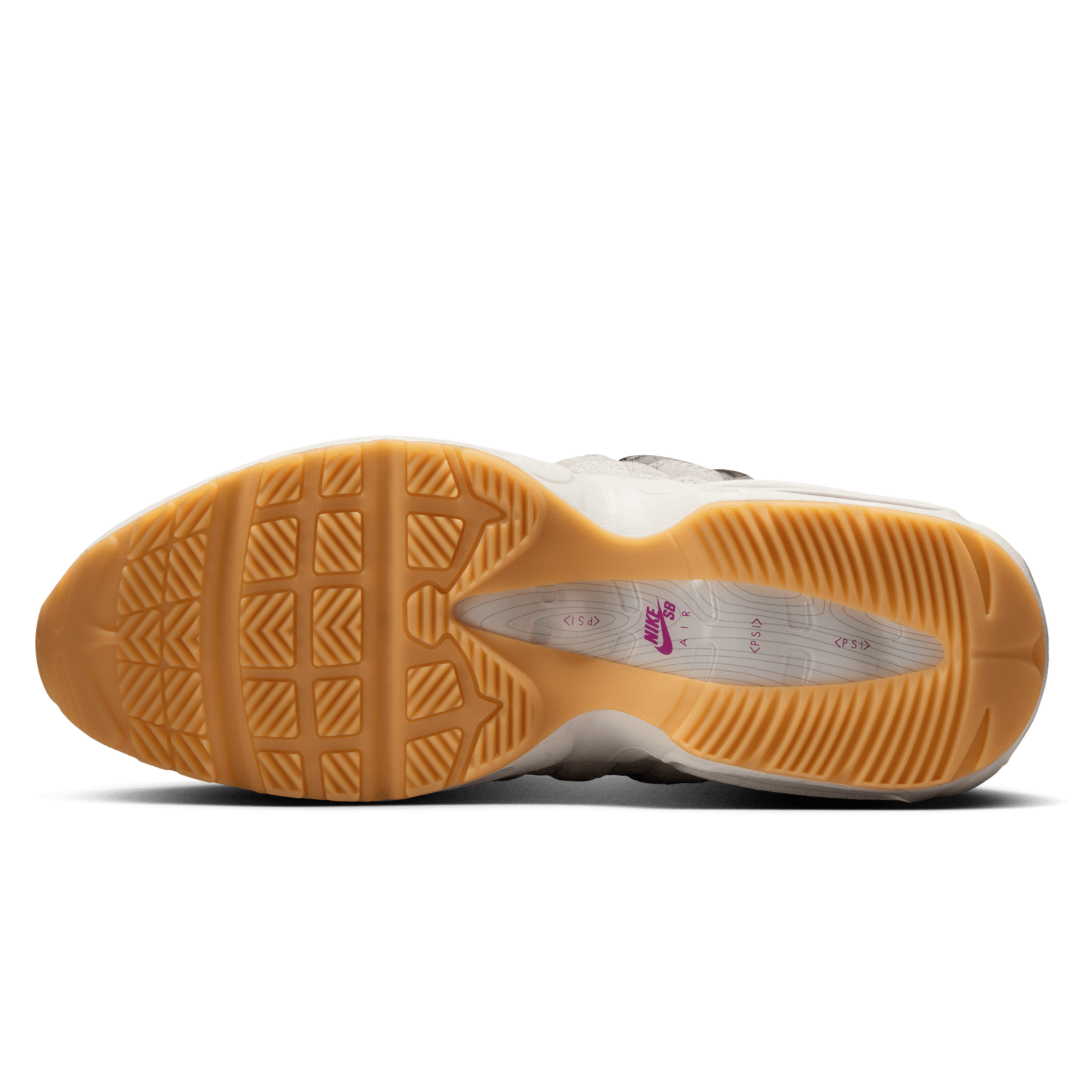 Cactus Flower Air Max 95 Nike SB Skate Shoe Bottom