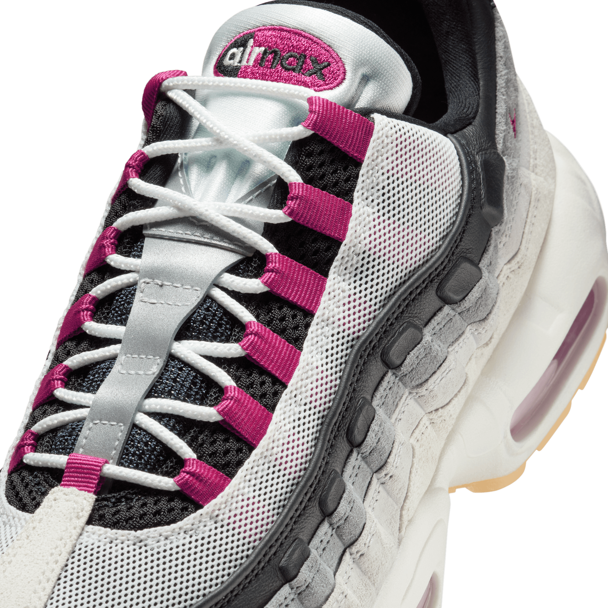 Cactus Flower Air Max 95 Nike SB Skate Shoe Detail