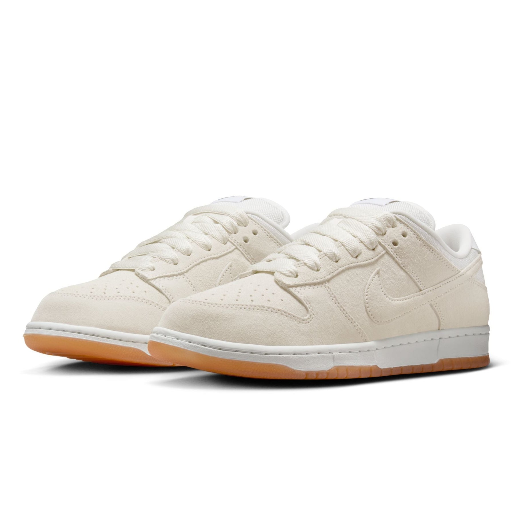 Pale Ivory Nike Sb Dunk Low Pro B Shoes