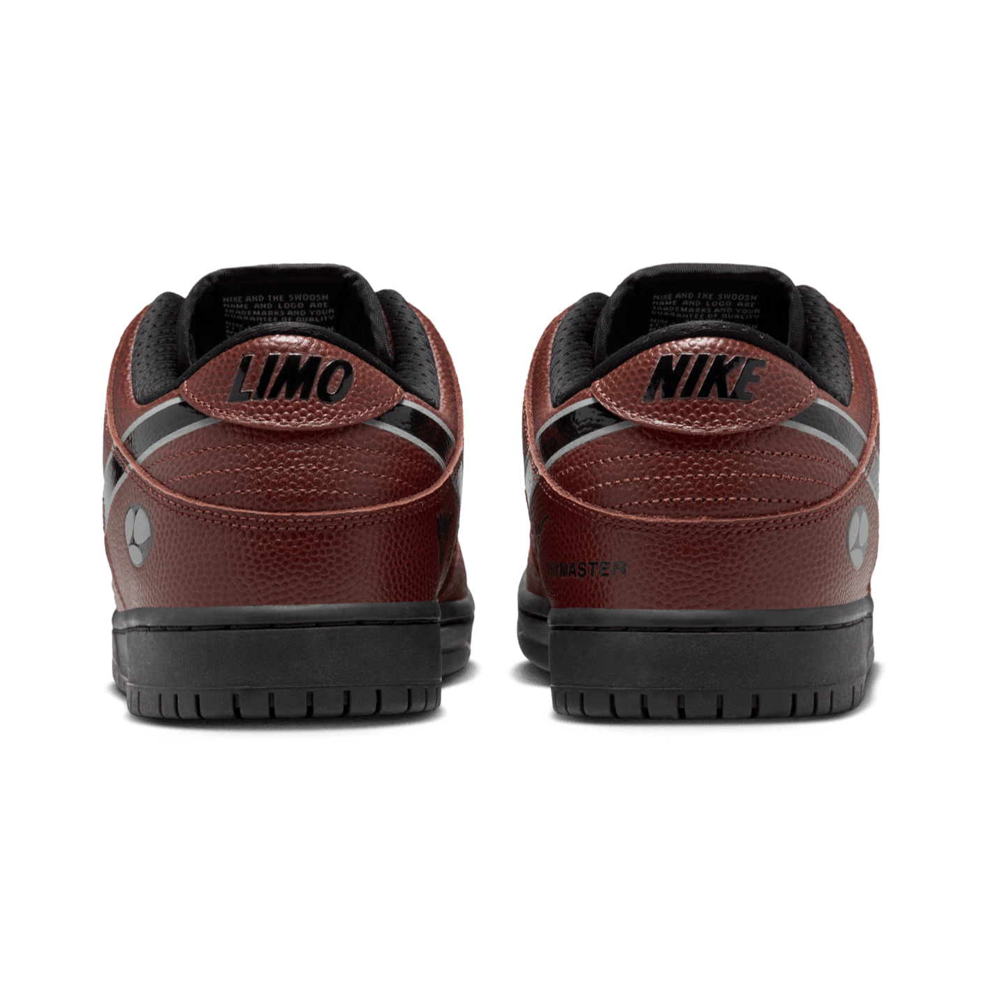 Limo Dunk Low Pro Nike SB Skate Shoe Back