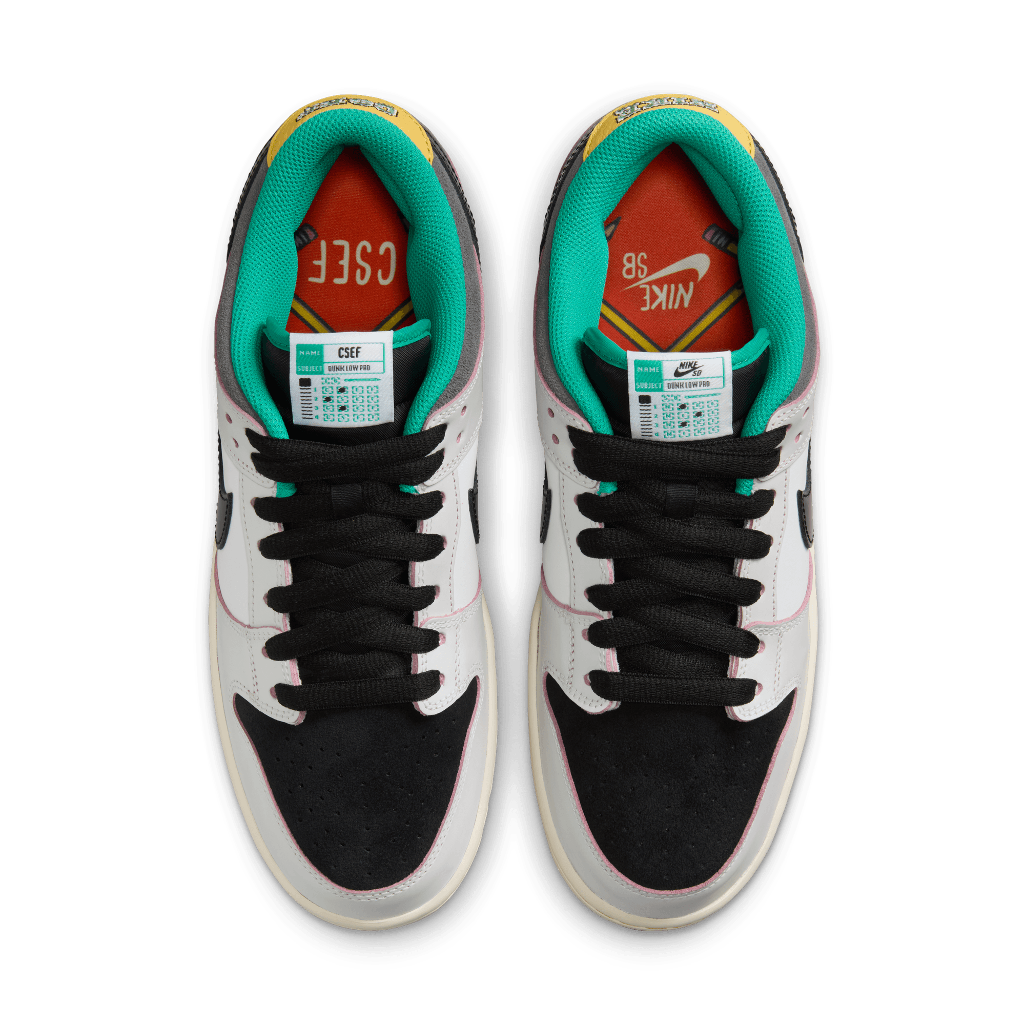 CSEF Nike SB Dunk Low Pro Skate Shoe Top