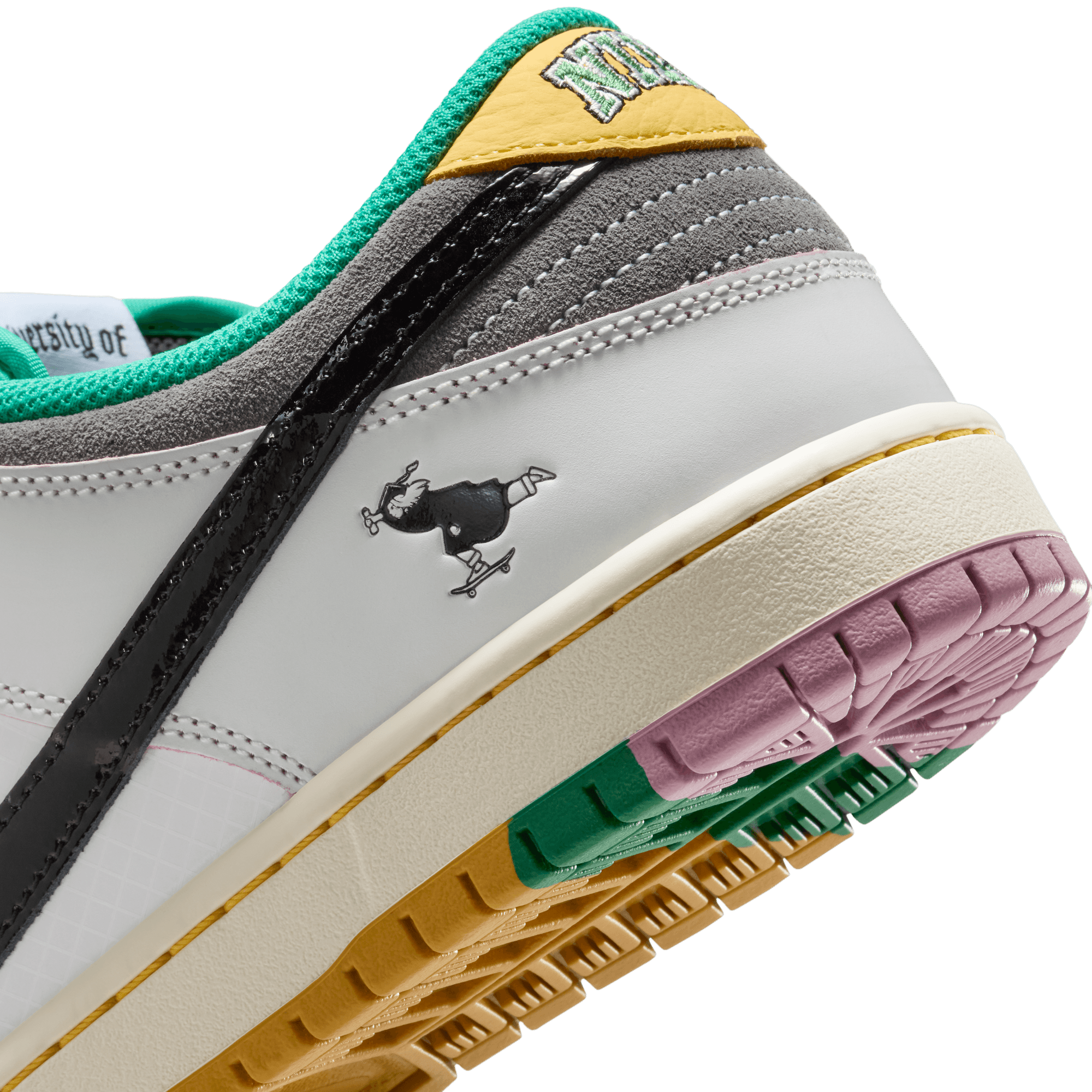 CSEF Nike SB Dunk Low Pro Skate Shoe Detail
