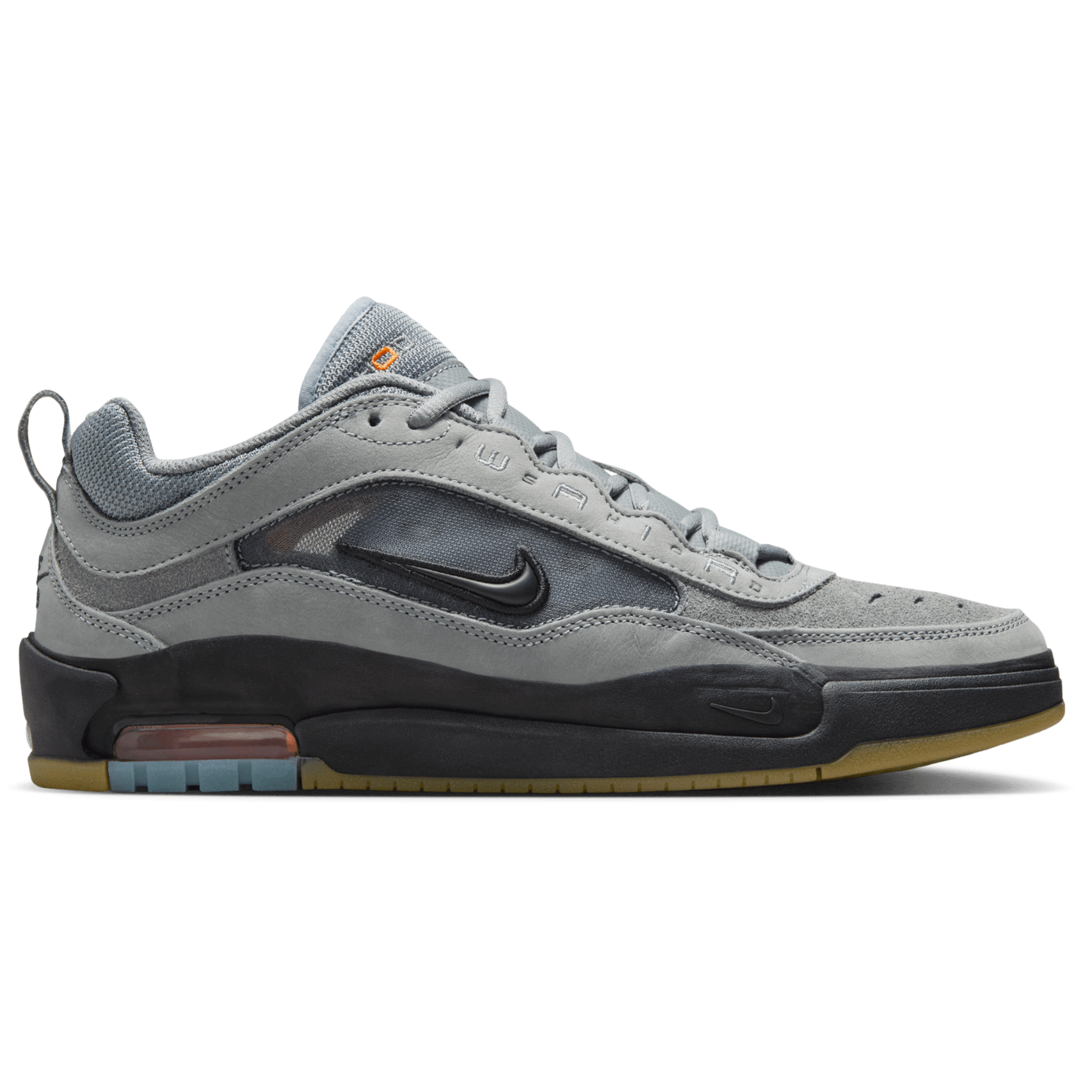 Cool Grey Wair Max 2 Nike SB ISO Skate Shoe
