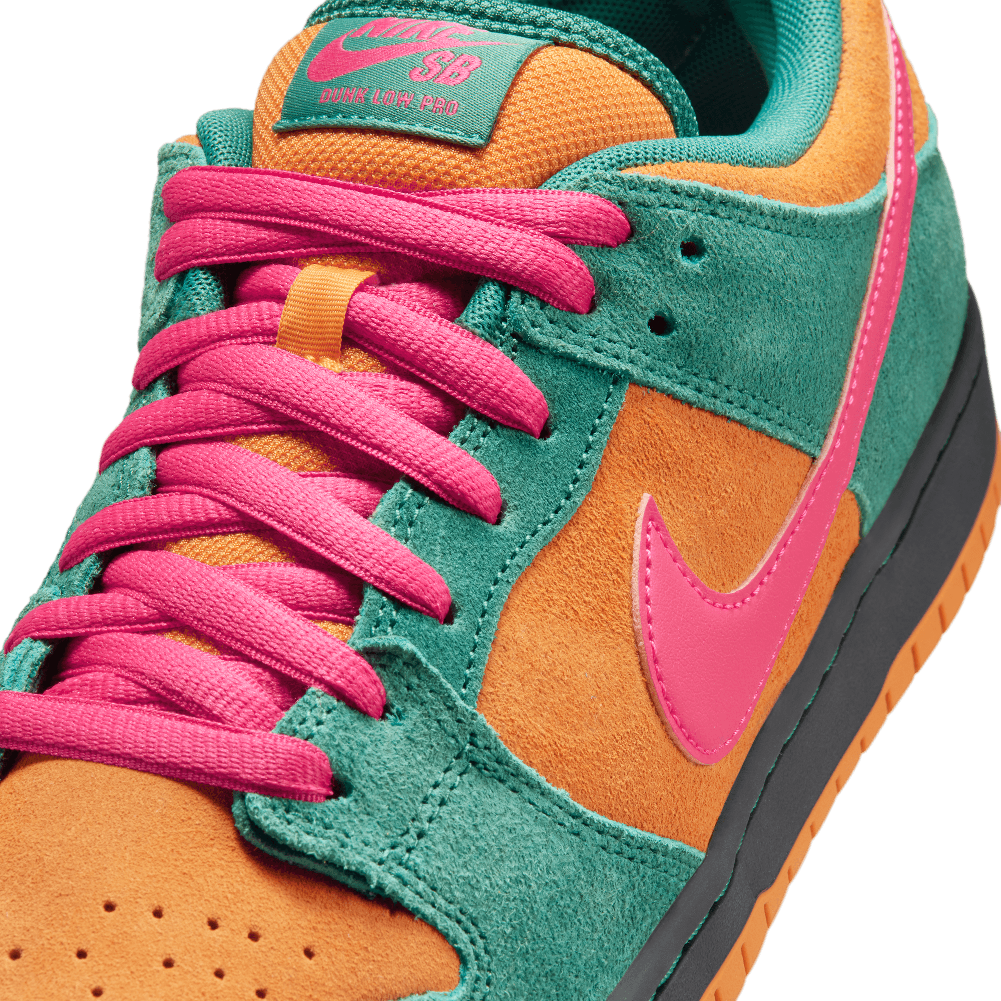Watermelon Nike SB Dunk Low Skate Shoe Detail