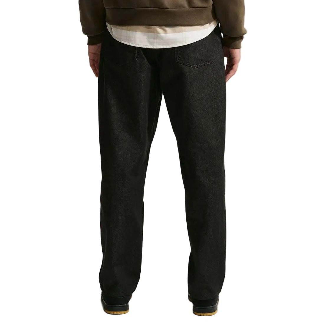 Black Loose Fit Nike SB Denim Pants Back