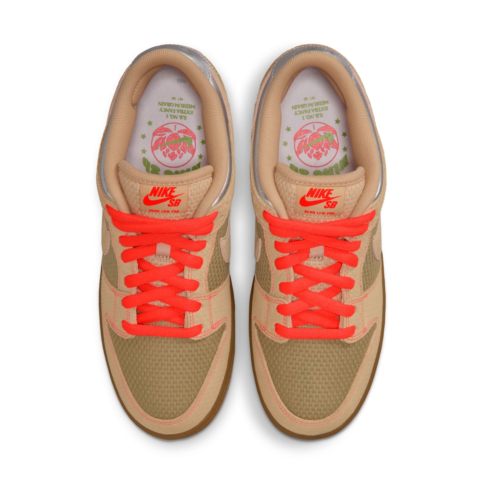 Som Tum Thai New Year Nike Sb Dunk low Skate Shoe Front Top