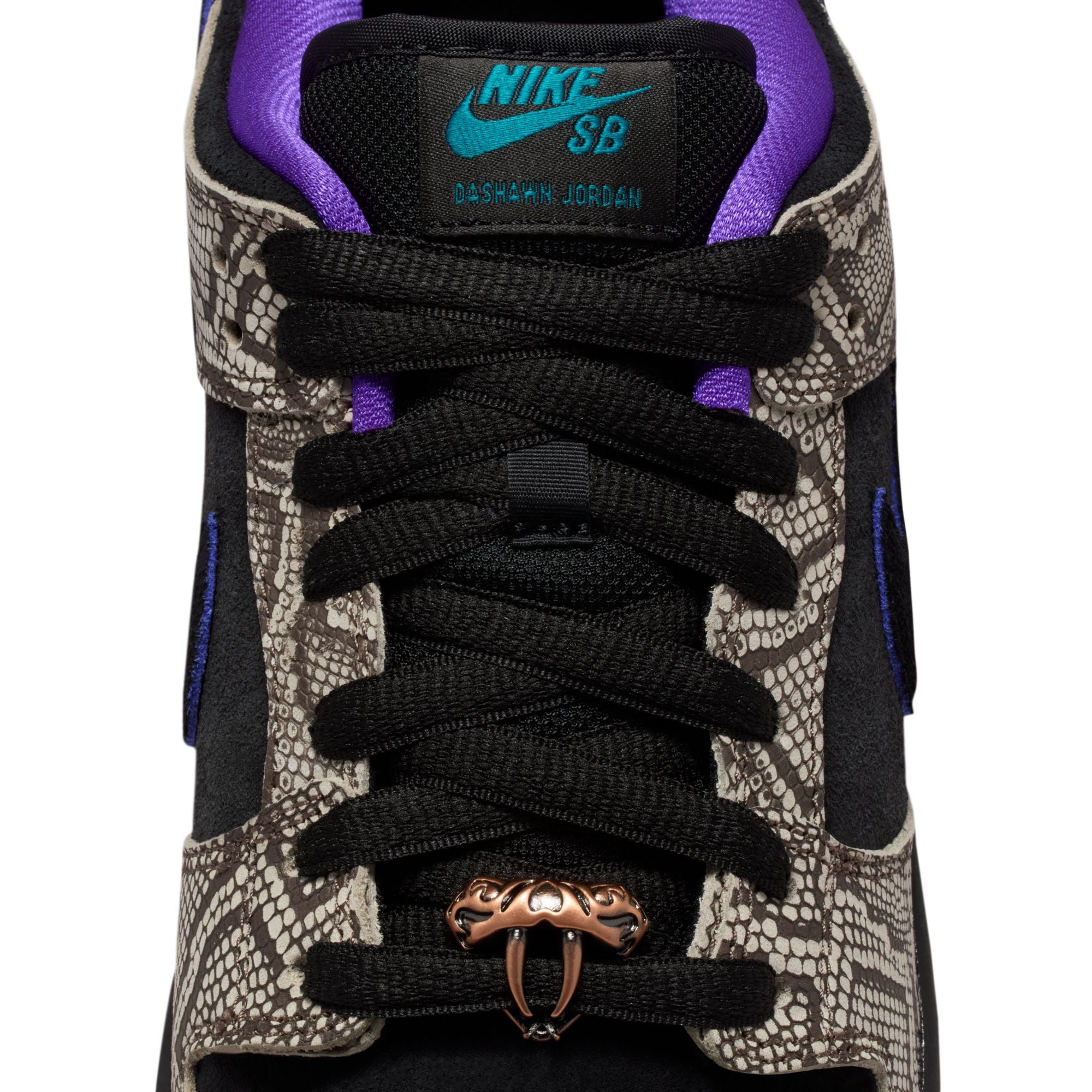 Dashawn Jordan Nike SB Dunk Low Pro Skate Shoe Detail