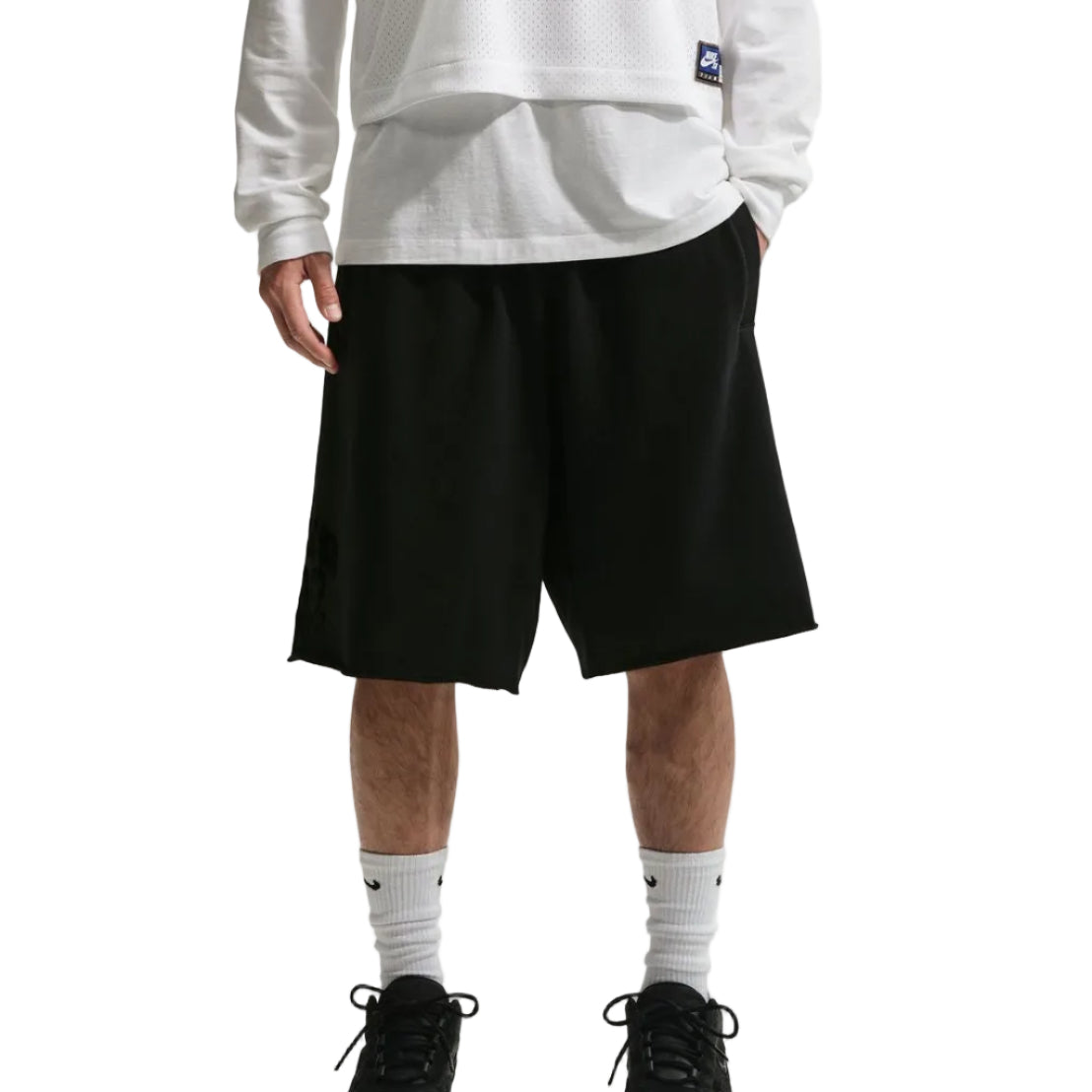 Black Graphic Skate fleece Nike SB Shorts