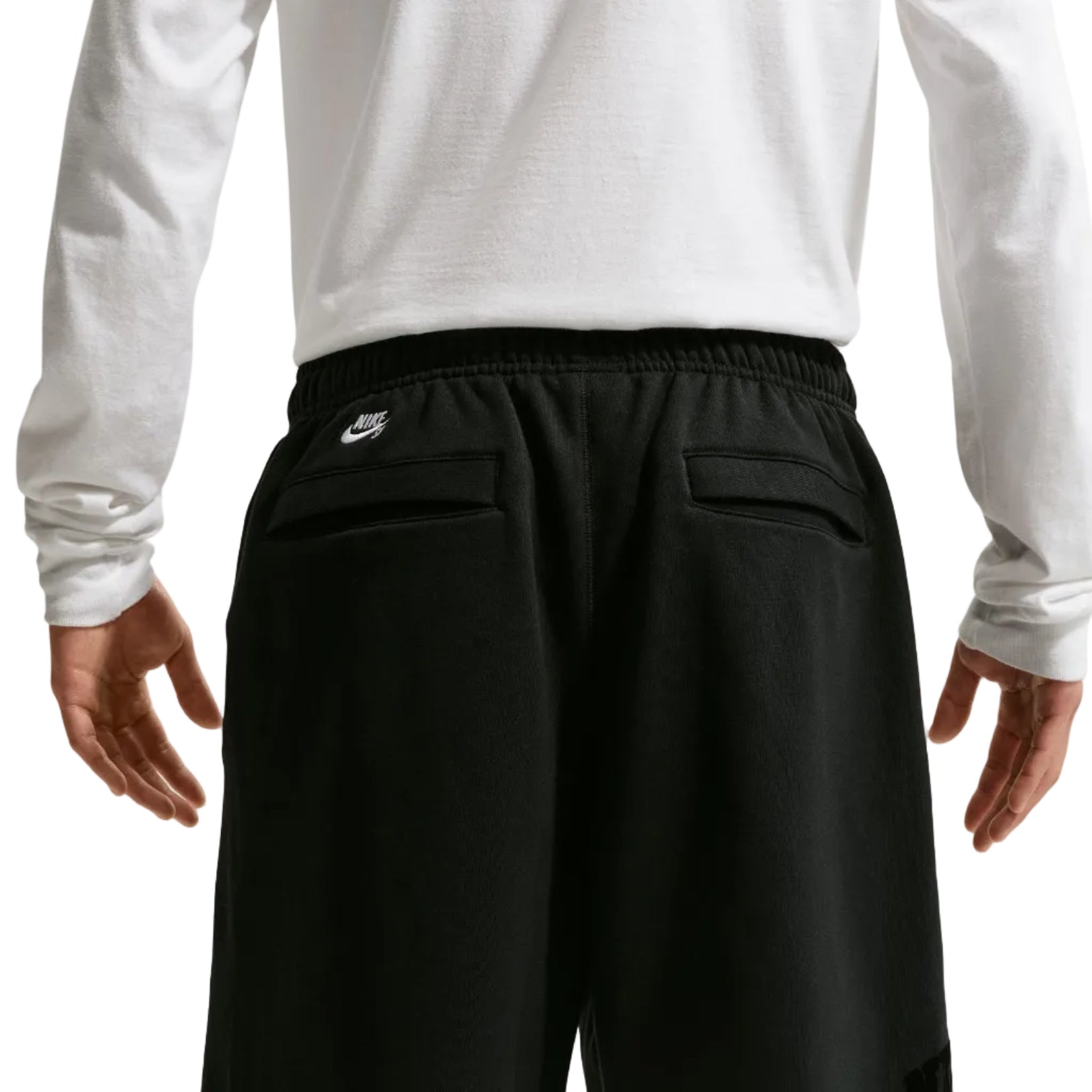 Black Graphic Skate fleece Nike SB Shorts Detail