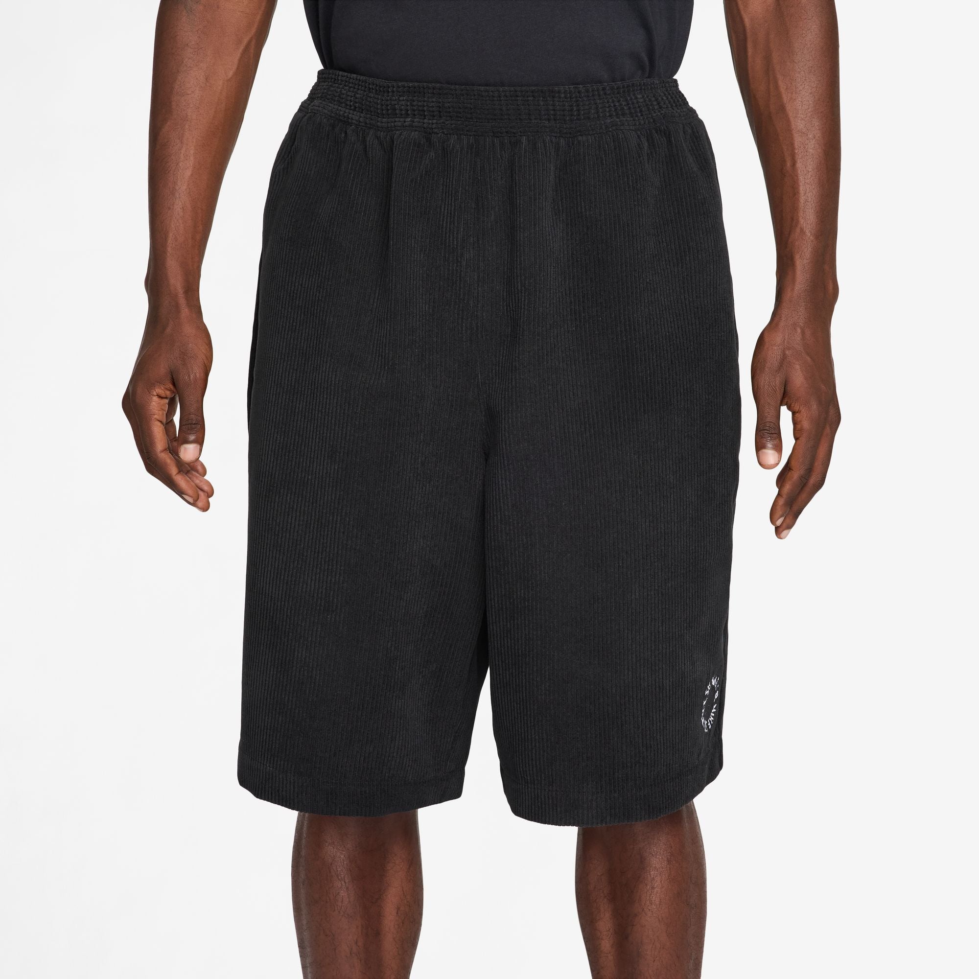 Black Corduroy Nike SB Skate Shorts
