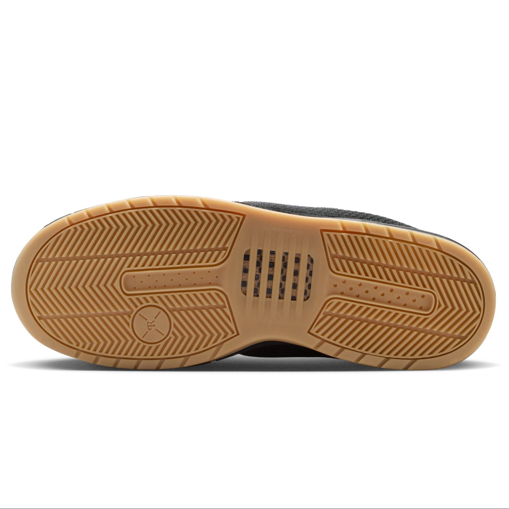 Black/Gum P-Rod Nike SB Skate Shoe Bottom