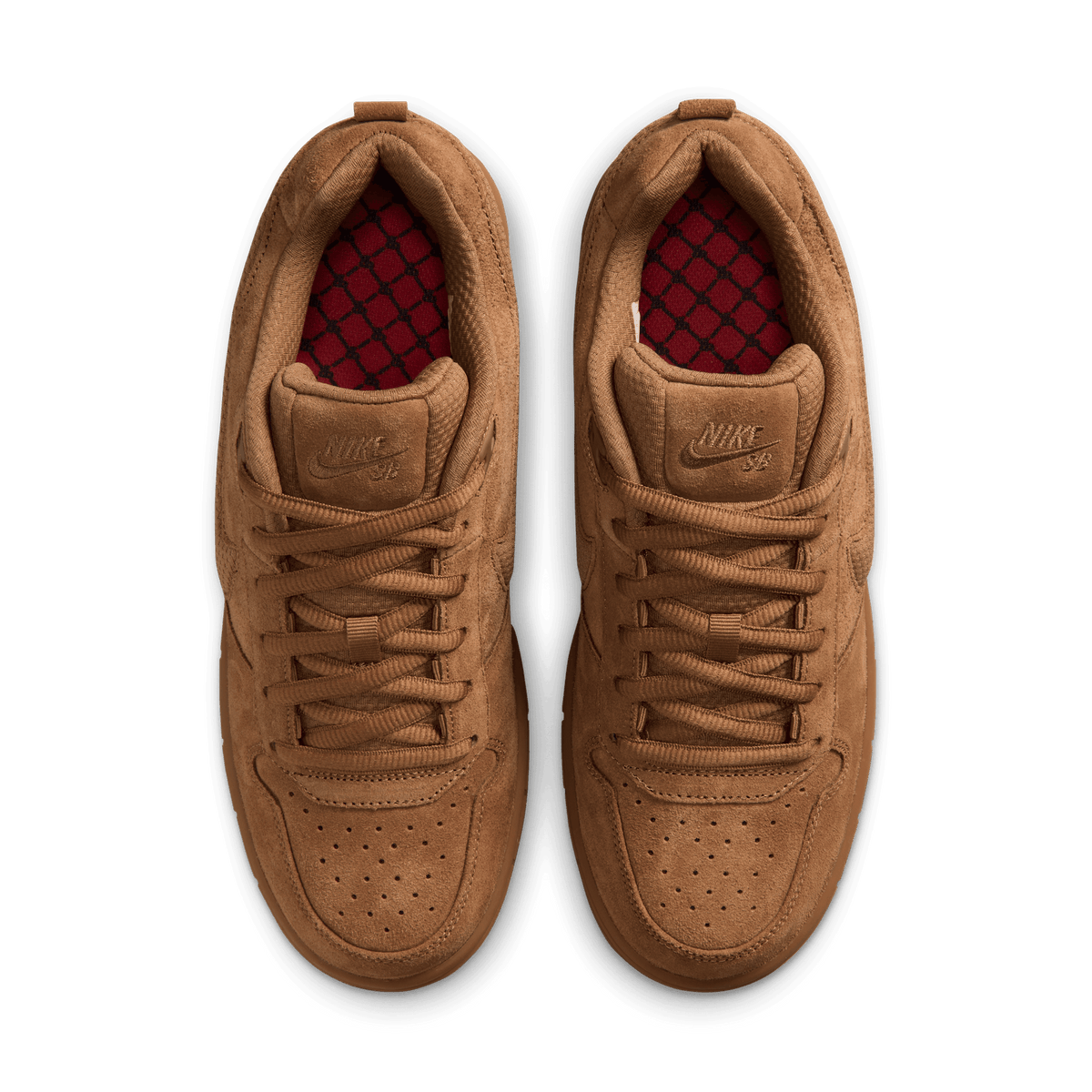 Wheat Paul Rodriguez 1 Nike SB Skate Shoe Top