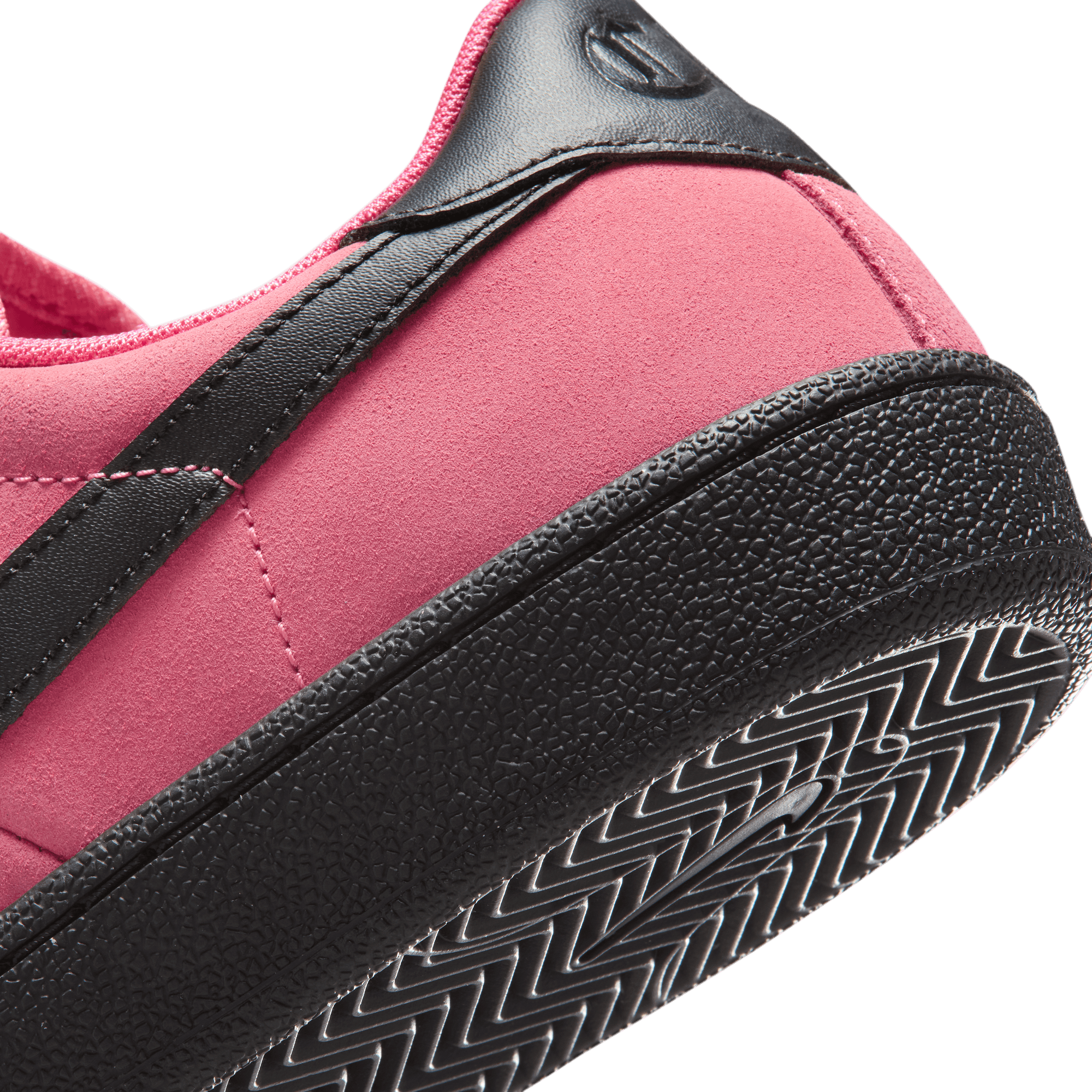 Hyper Pink Nike SB Tennis Classic Skate Shoe Detail