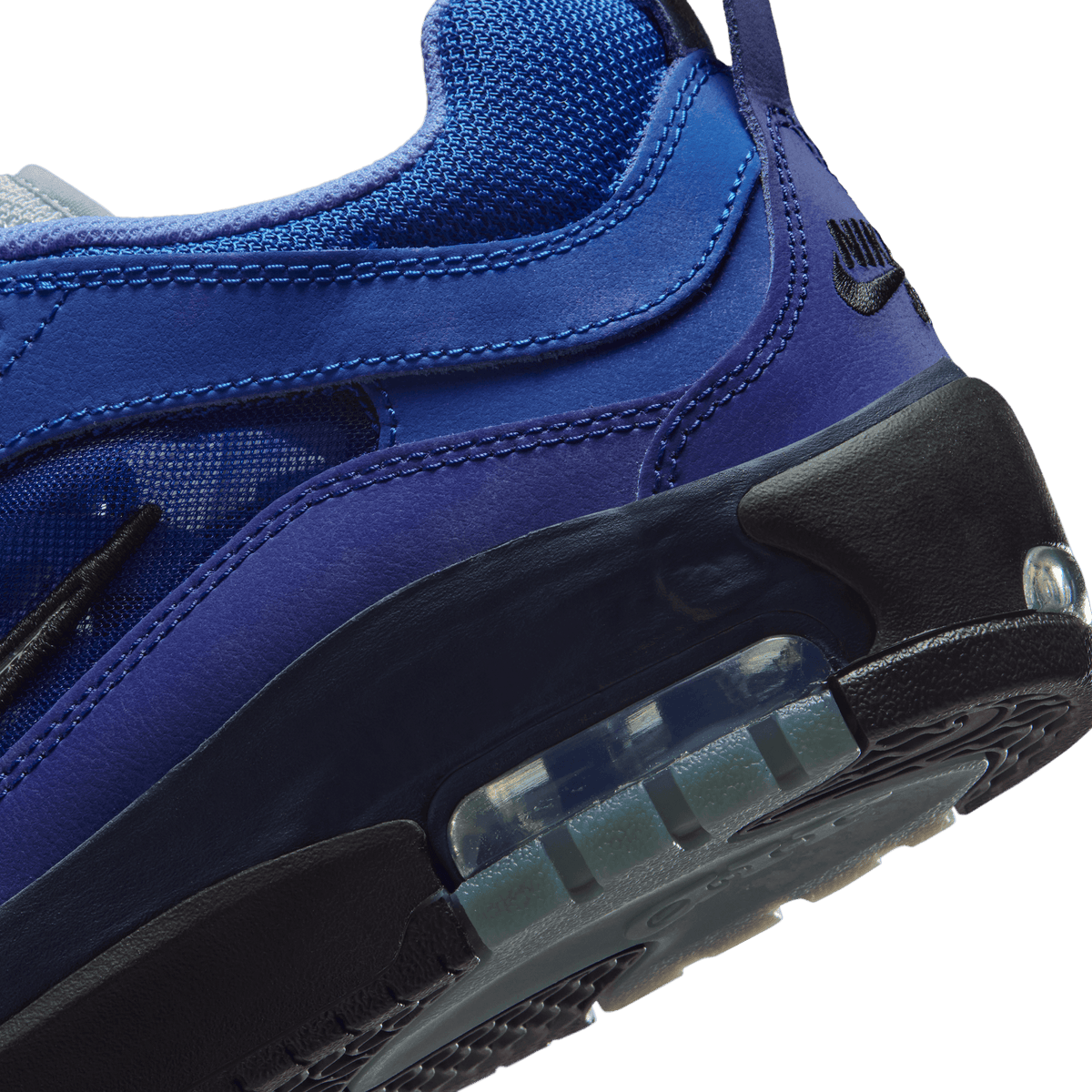 Blue Void Ishod Air Max Nike SB Skate Shoe Detail