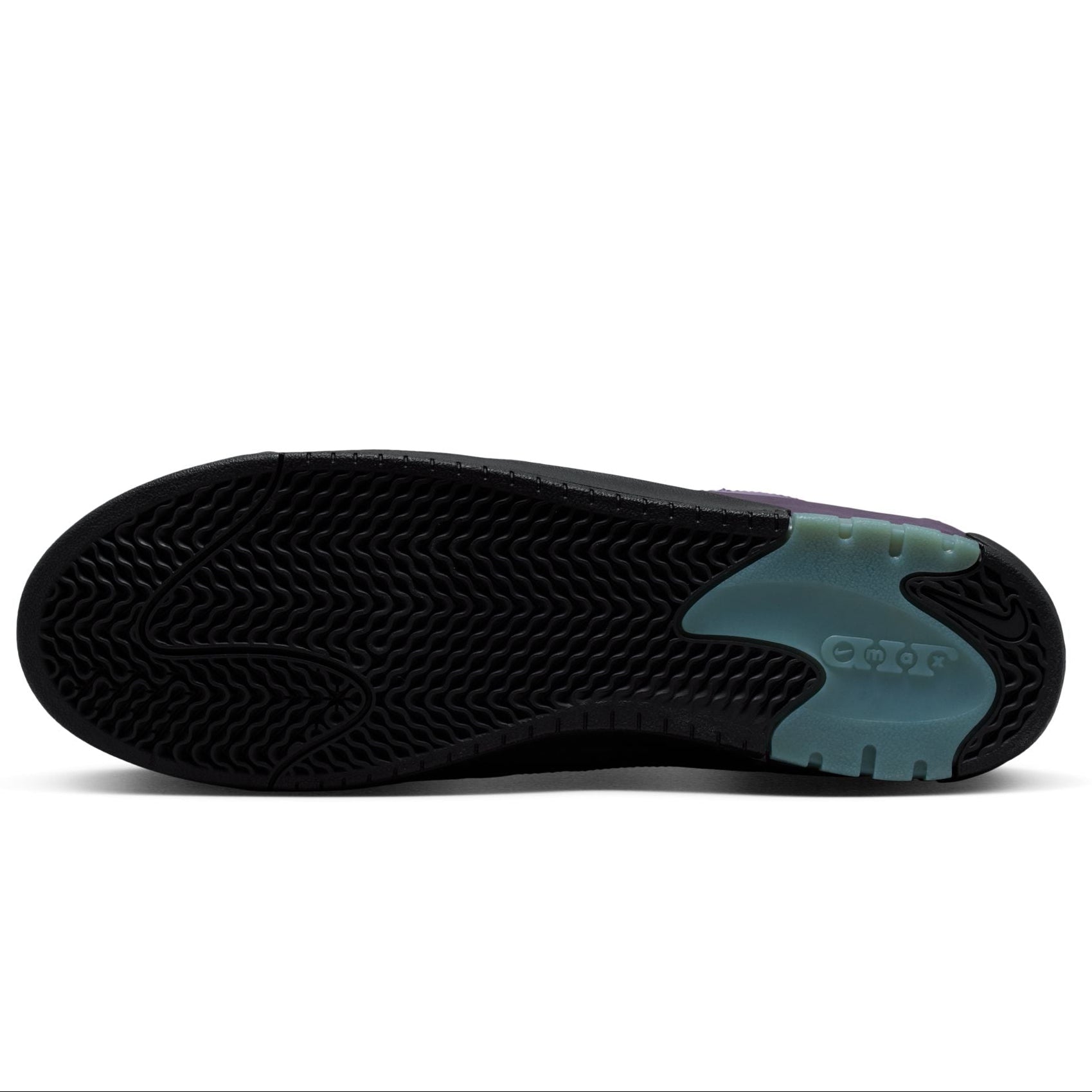 Purple Ishod Wair 2 Airmax Nike SB Skate Shoe Bottom