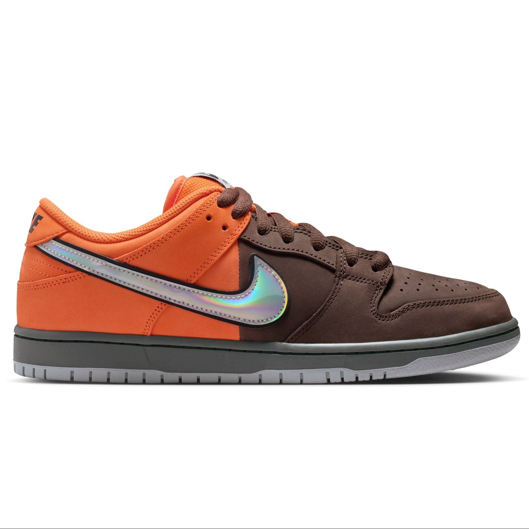 Nike SB Dunk Low Pro Muni Fast Pass Skateboard Shoe - Safety Orange/Wo