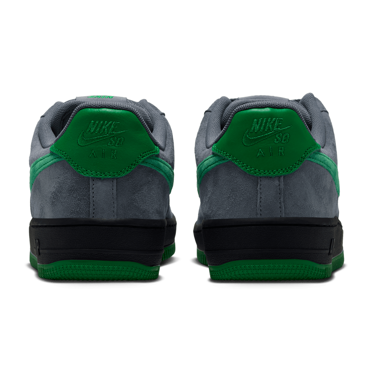 Nocturnal Air Force 1 Nike SB Skate Shoe Back