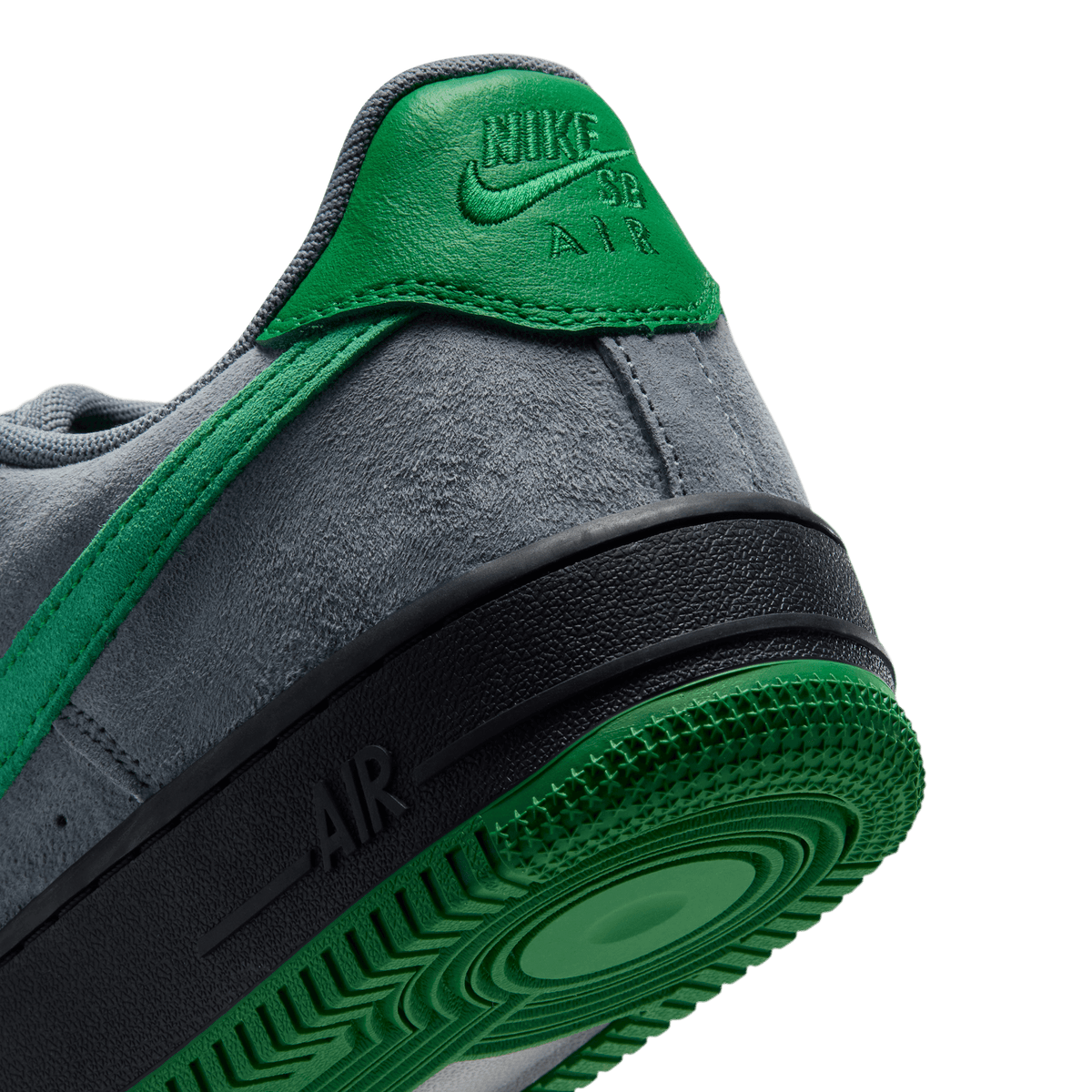 Nocturnal Air Force 1 Nike SB Skate Shoe Detail