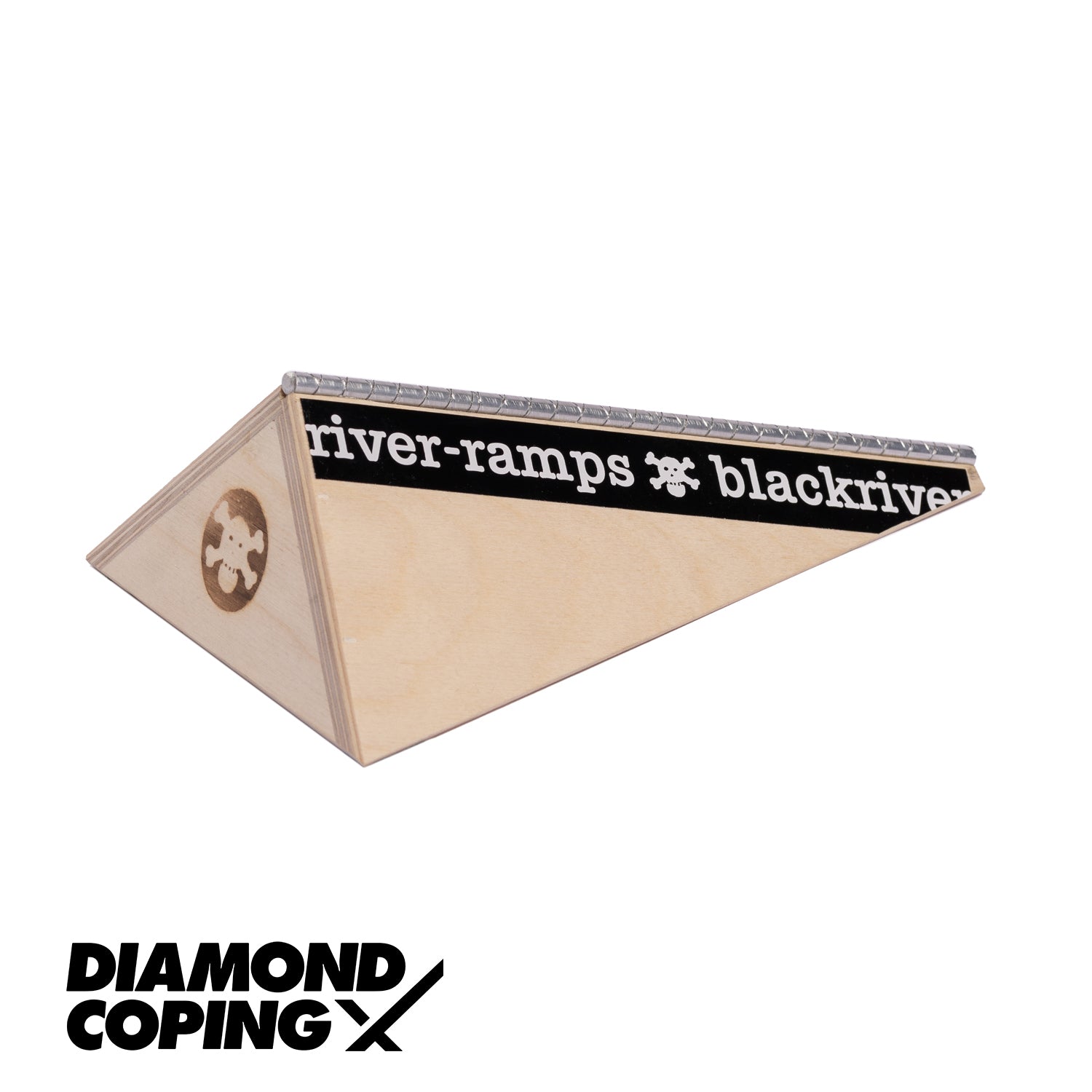 Blackriver Ramps Fingerboard Pole Bank - DIAMOND COPING